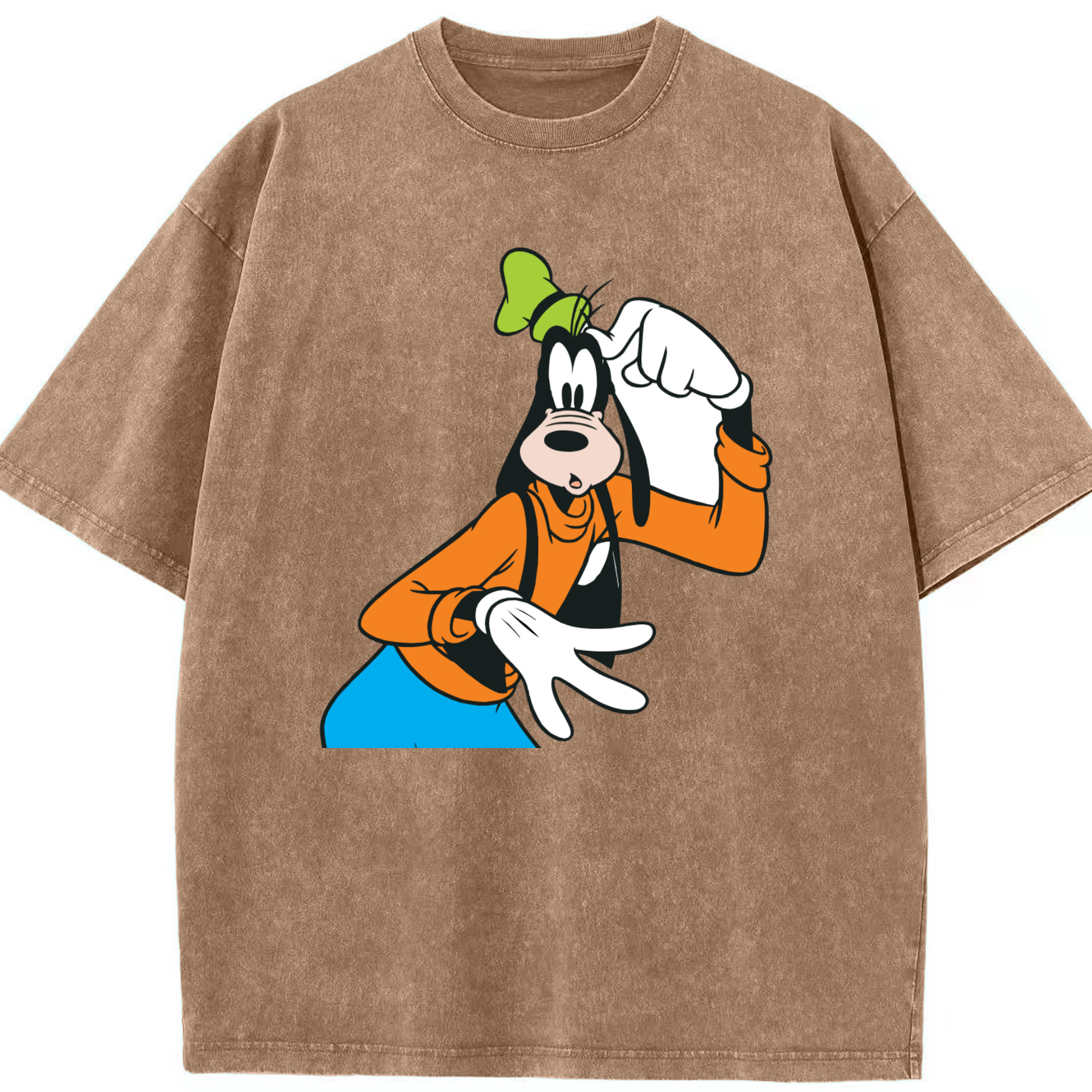 （画像用） ミッキーマウス Mickey Mouse 綿100% ヴィンテージ風 半袖Tシャツ（フロントプリント）