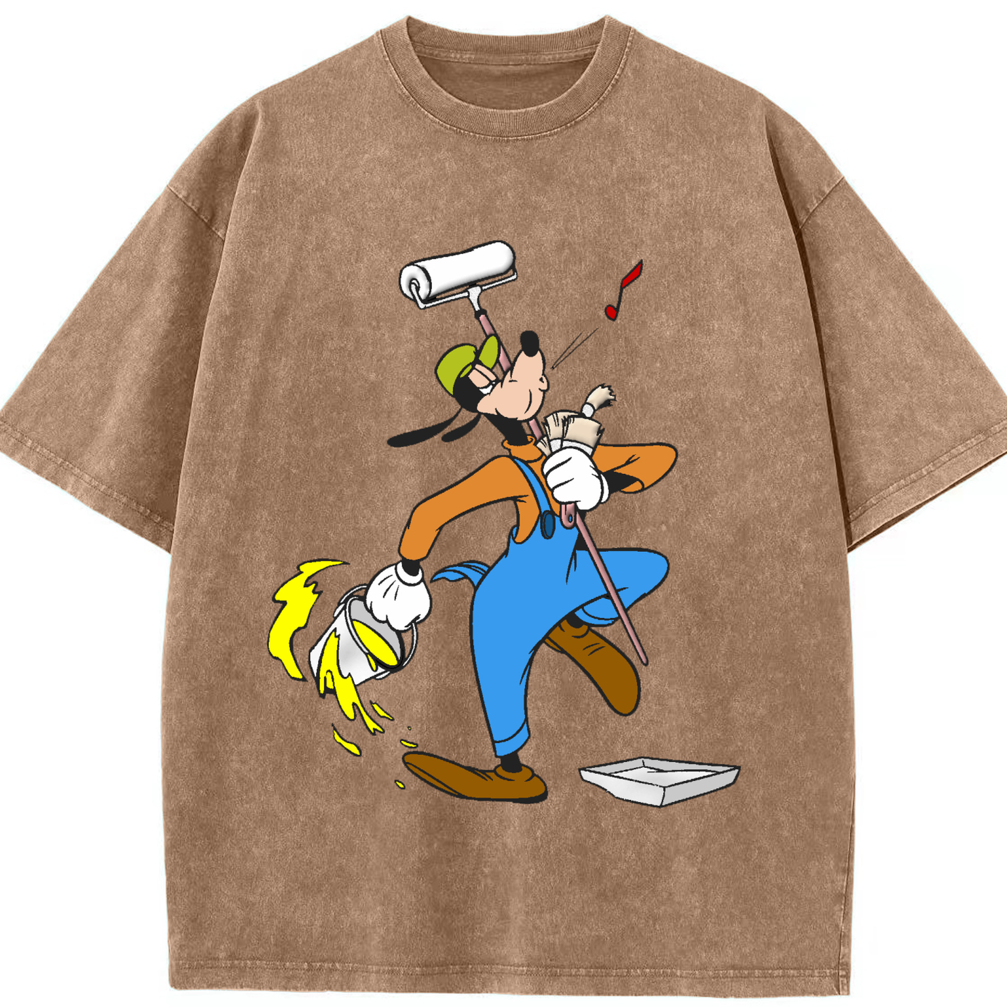 （画像用） ミッキーマウス Mickey Mouse 綿100% ヴィンテージ風 半袖Tシャツ（フロントプリント）