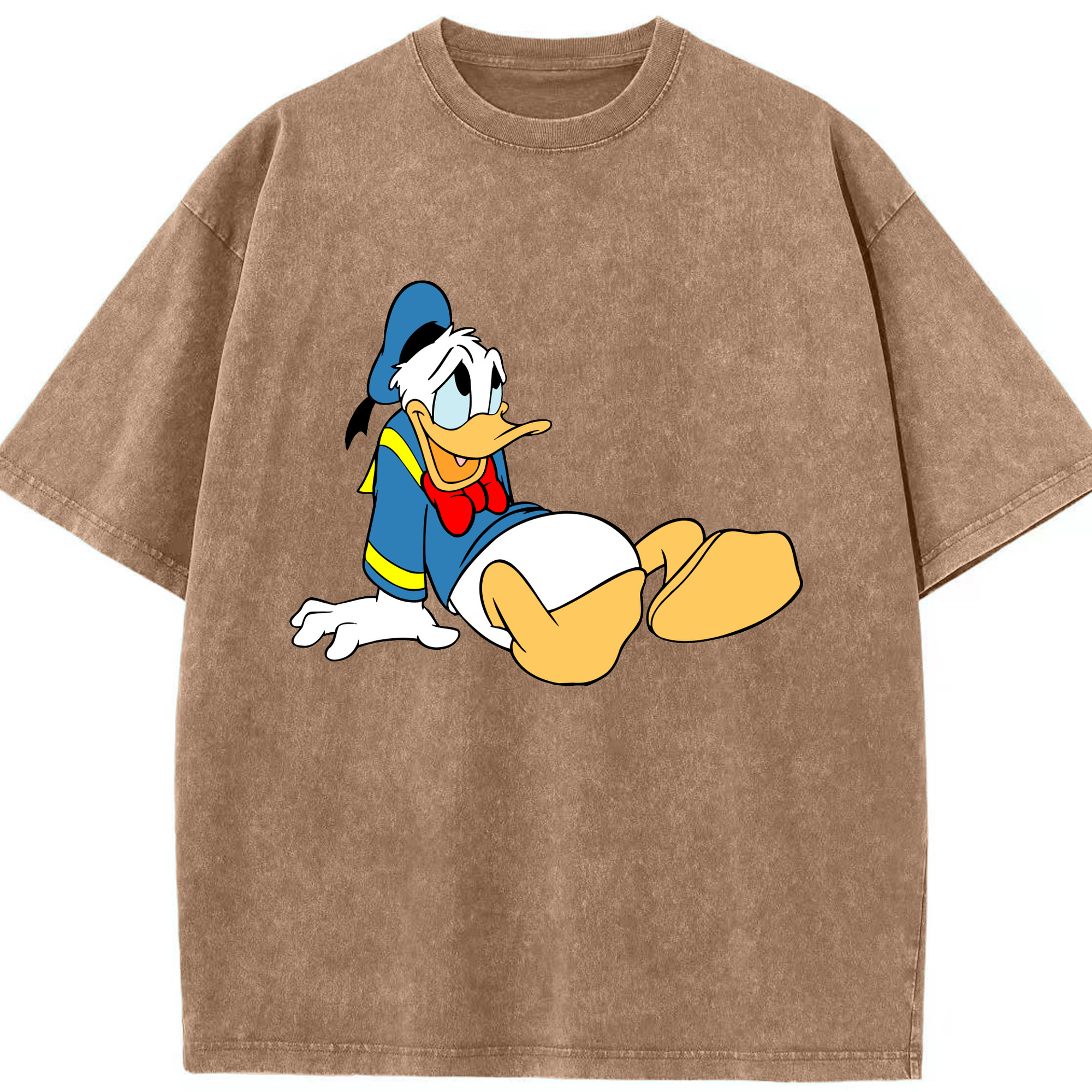 （画像用） ミッキーマウス Mickey Mouse 綿100% ヴィンテージ風 半袖Tシャツ（フロントプリント）