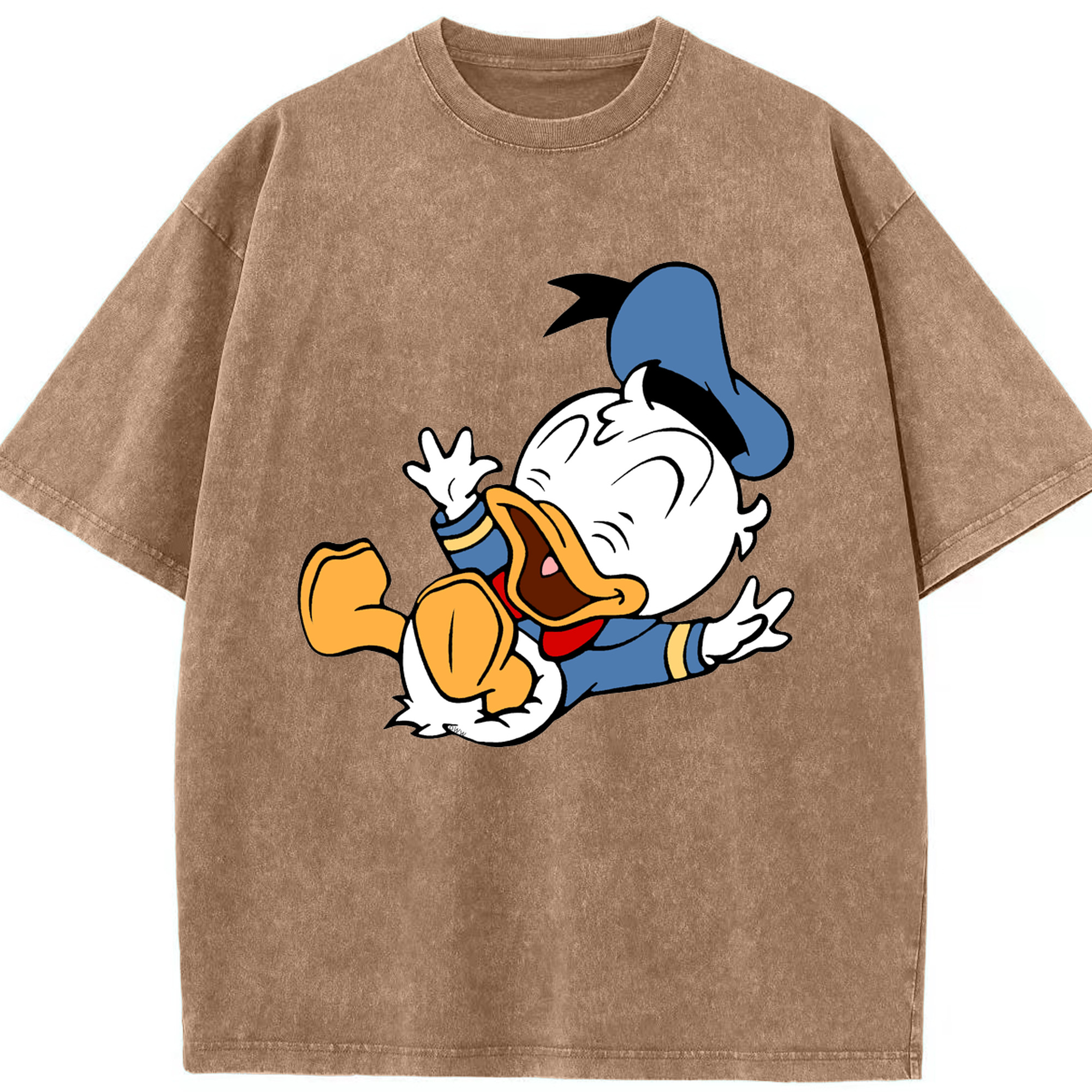 （画像用） ミッキーマウス Mickey Mouse 綿100% ヴィンテージ風 半袖Tシャツ（フロントプリント）