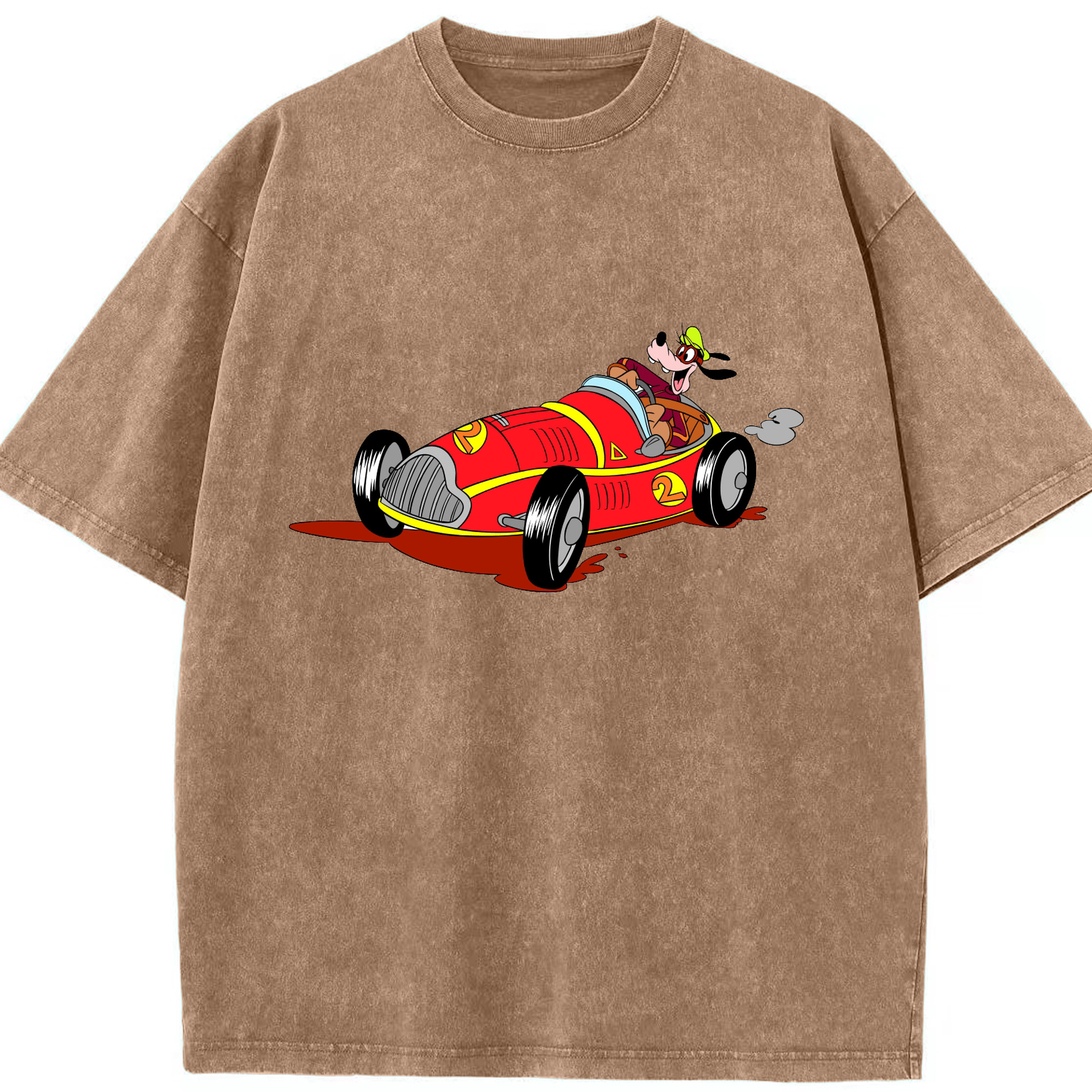 （画像用） ミッキーマウス Mickey Mouse 綿100% ヴィンテージ風 半袖Tシャツ（フロントプリント）