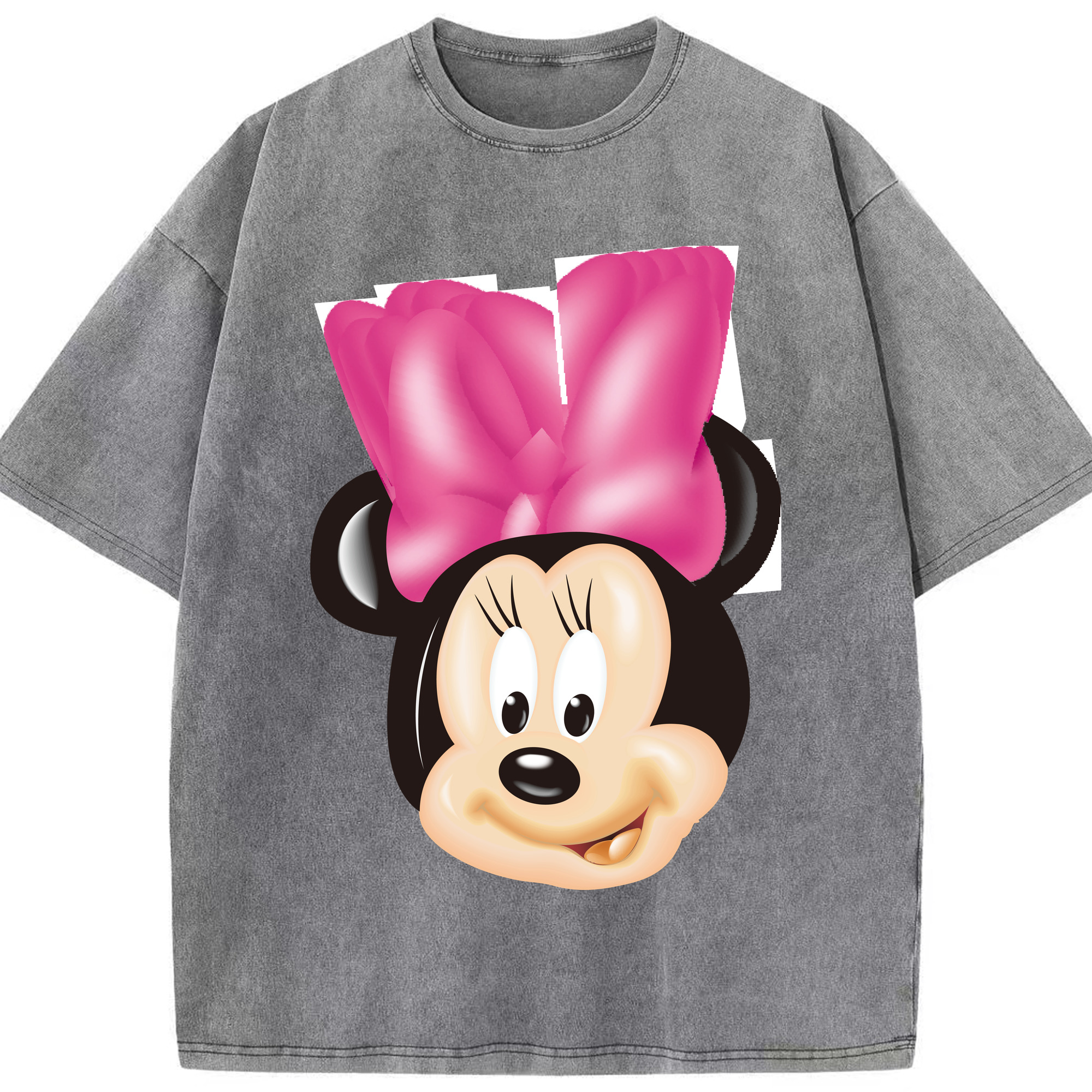 ミッキーマウス Mickey Mouse 綿100% ヴィンテージ風 半袖Tシャツ（フロントプリント）