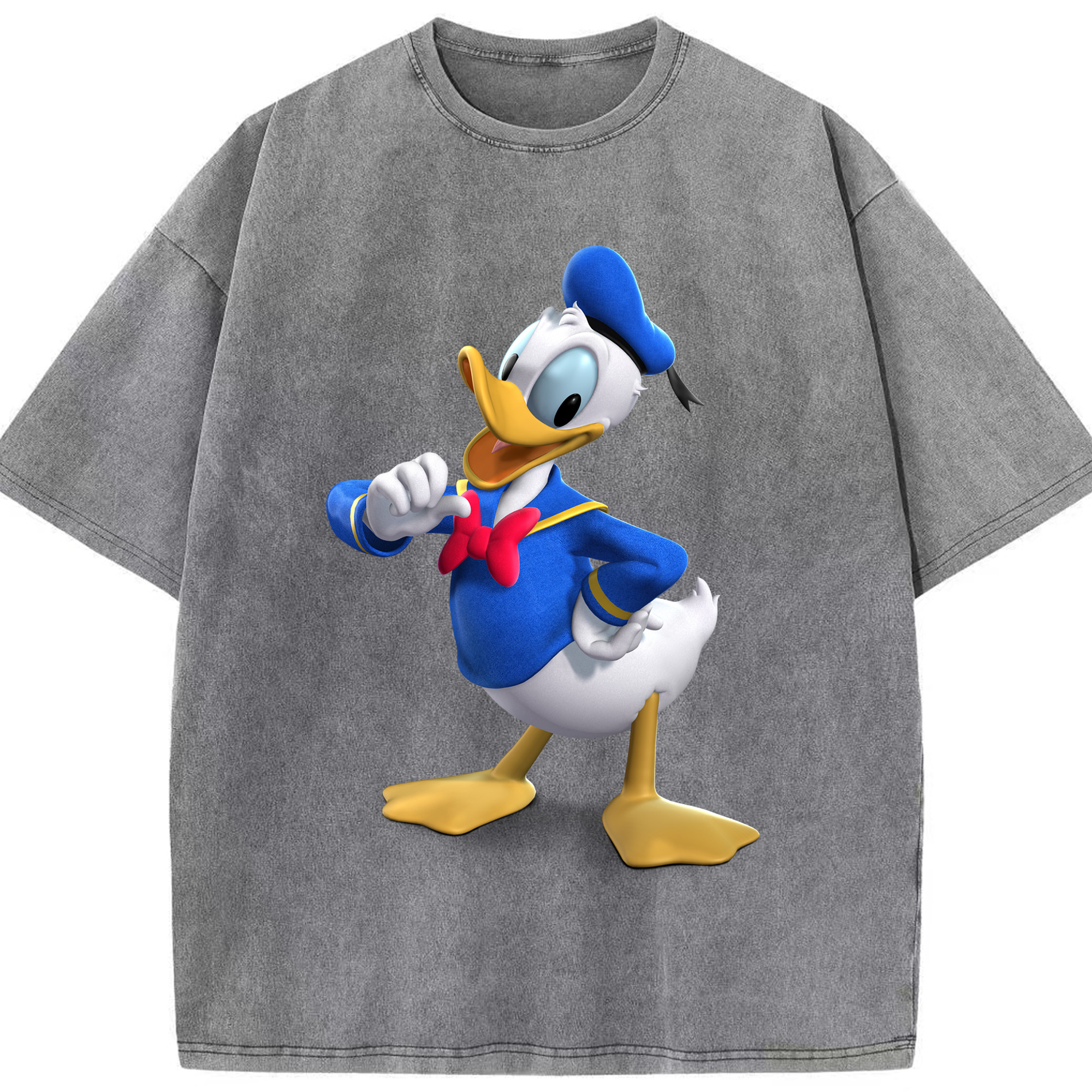 （画像用） ミッキーマウス Mickey Mouse 綿100% ヴィンテージ風 半袖Tシャツ（フロントプリント）