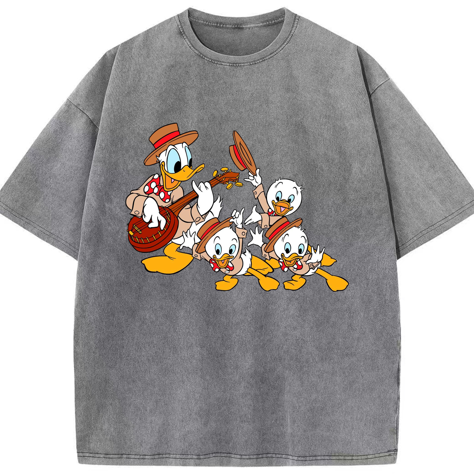 （画像用） ミッキーマウス Mickey Mouse 綿100% ヴィンテージ風 半袖Tシャツ（フロントプリント）