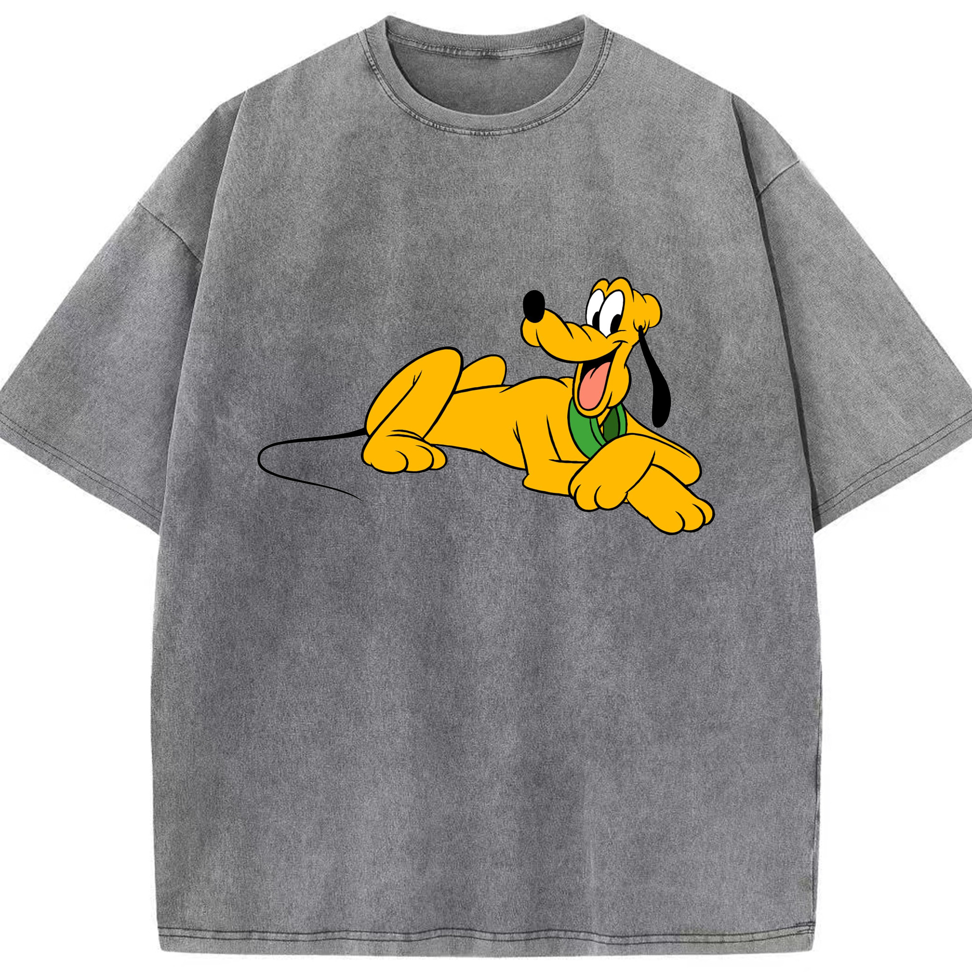 （画像用） ミッキーマウス Mickey Mouse 綿100% ヴィンテージ風 半袖Tシャツ（フロントプリント）