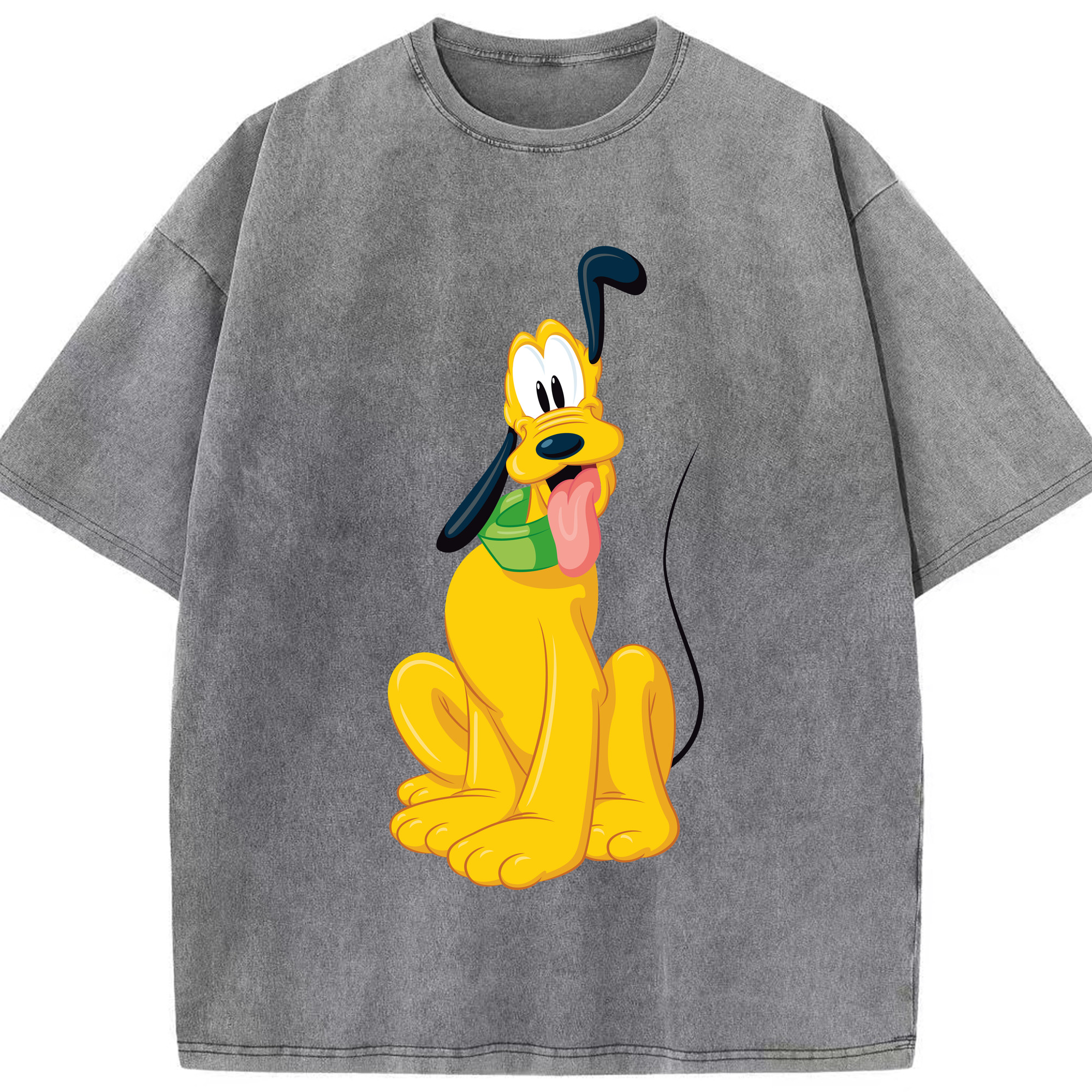 （画像用） ミッキーマウス Mickey Mouse 綿100% ヴィンテージ風 半袖Tシャツ（フロントプリント）