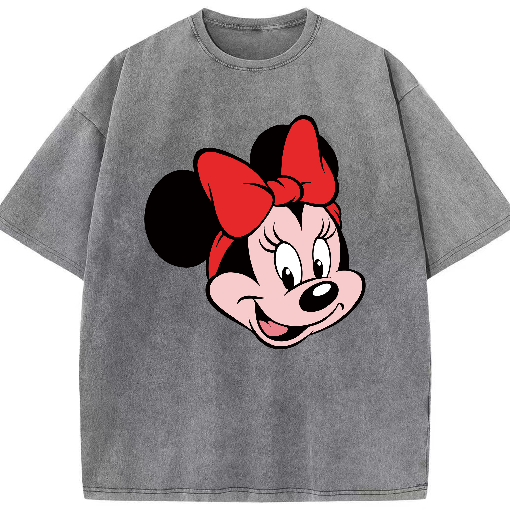 （画像用） ミッキーマウス Mickey Mouse 綿100% ヴィンテージ風 半袖Tシャツ（フロントプリント）
