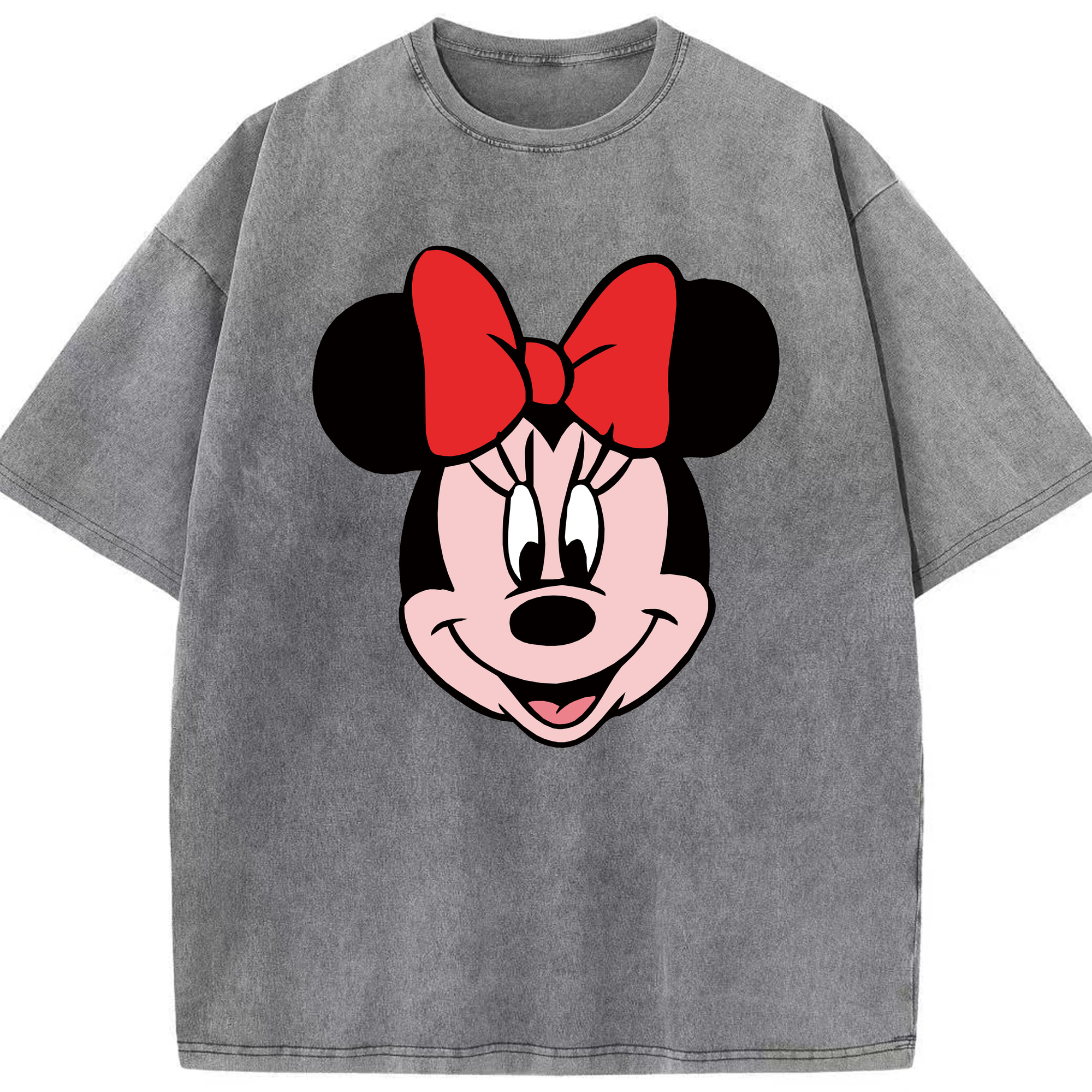 （画像用） ミッキーマウス Mickey Mouse 綿100% ヴィンテージ風 半袖Tシャツ（フロントプリント）