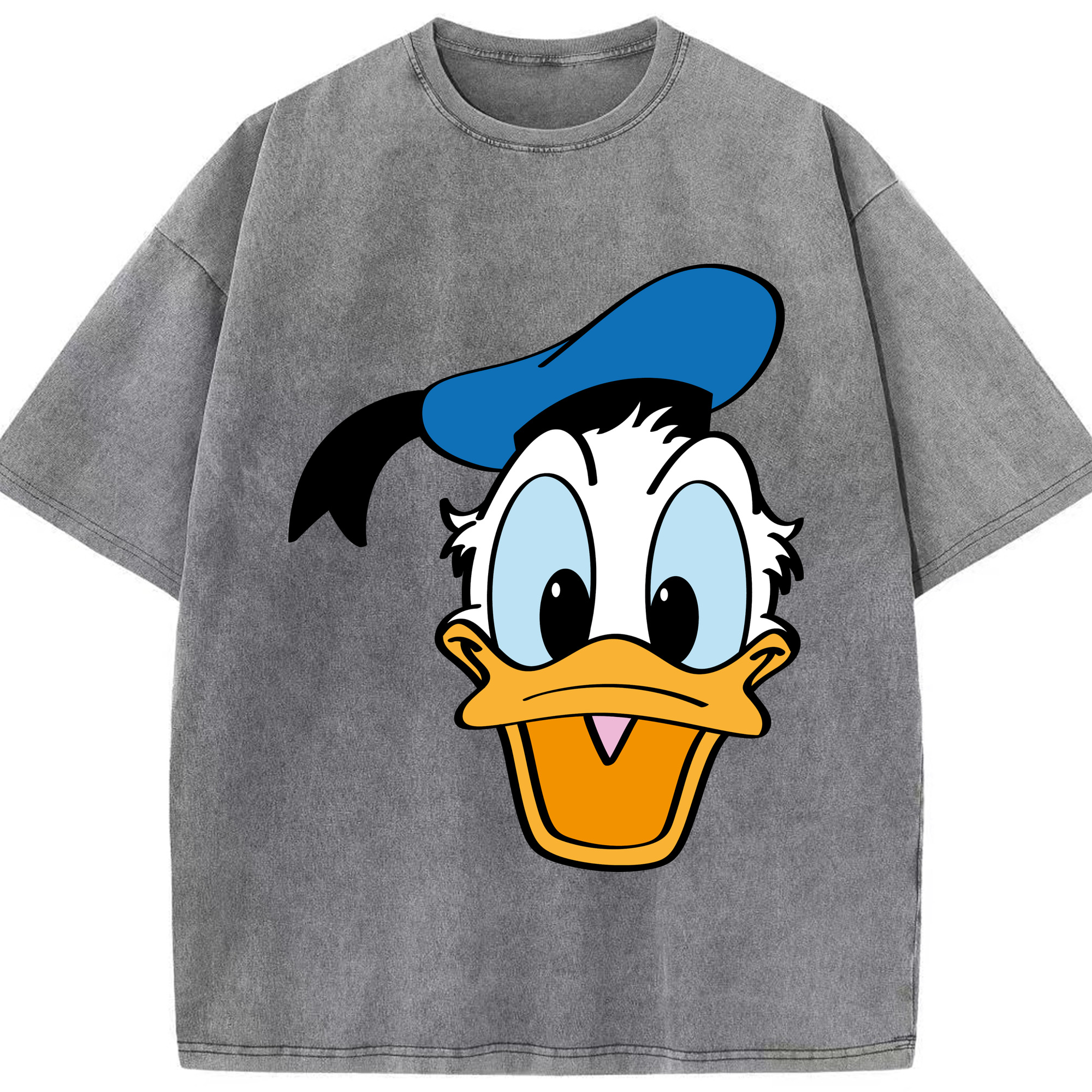 （画像用） ミッキーマウス Mickey Mouse 綿100% ヴィンテージ風 半袖Tシャツ（フロントプリント）