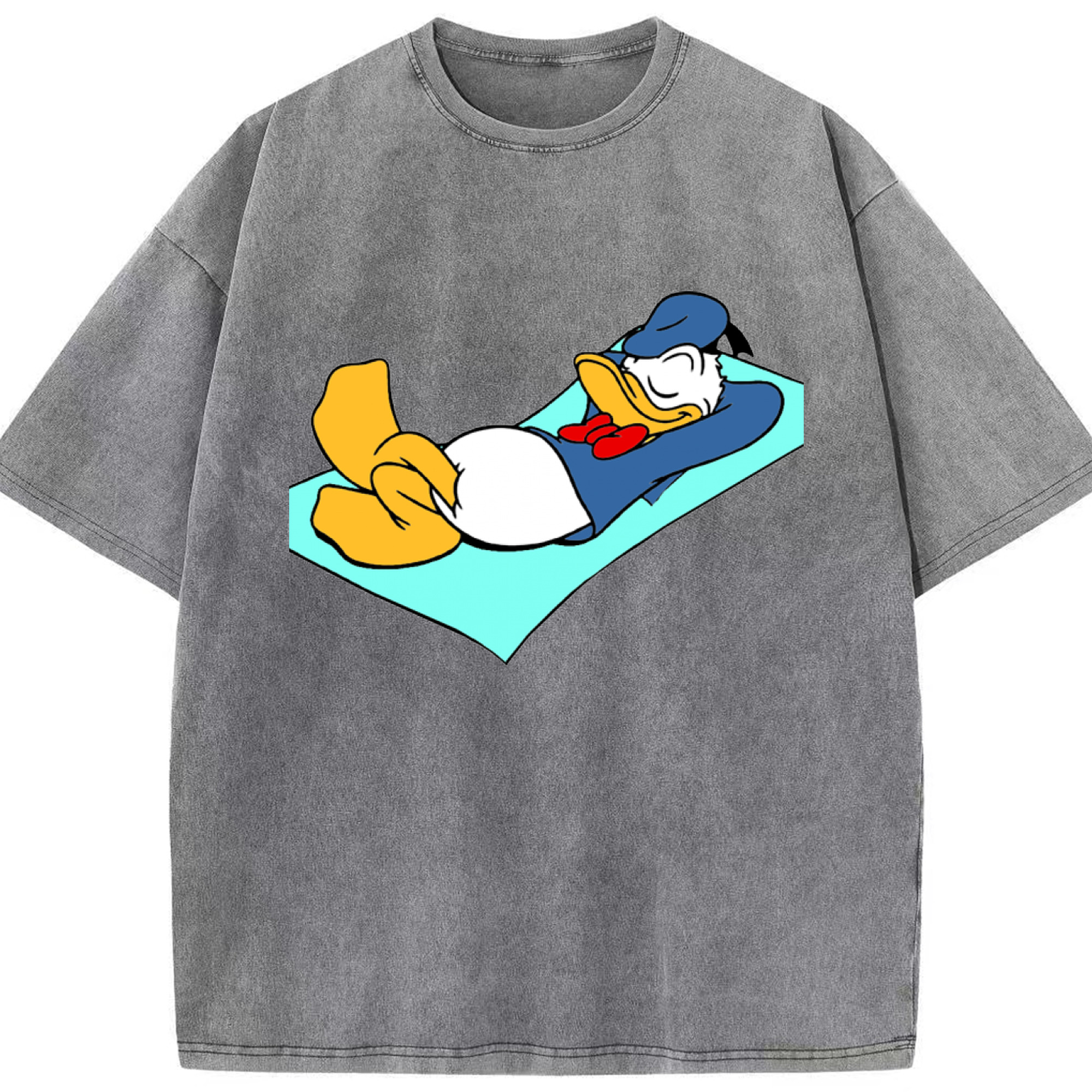 （画像用） ミッキーマウス Mickey Mouse 綿100% ヴィンテージ風 半袖Tシャツ（フロントプリント）