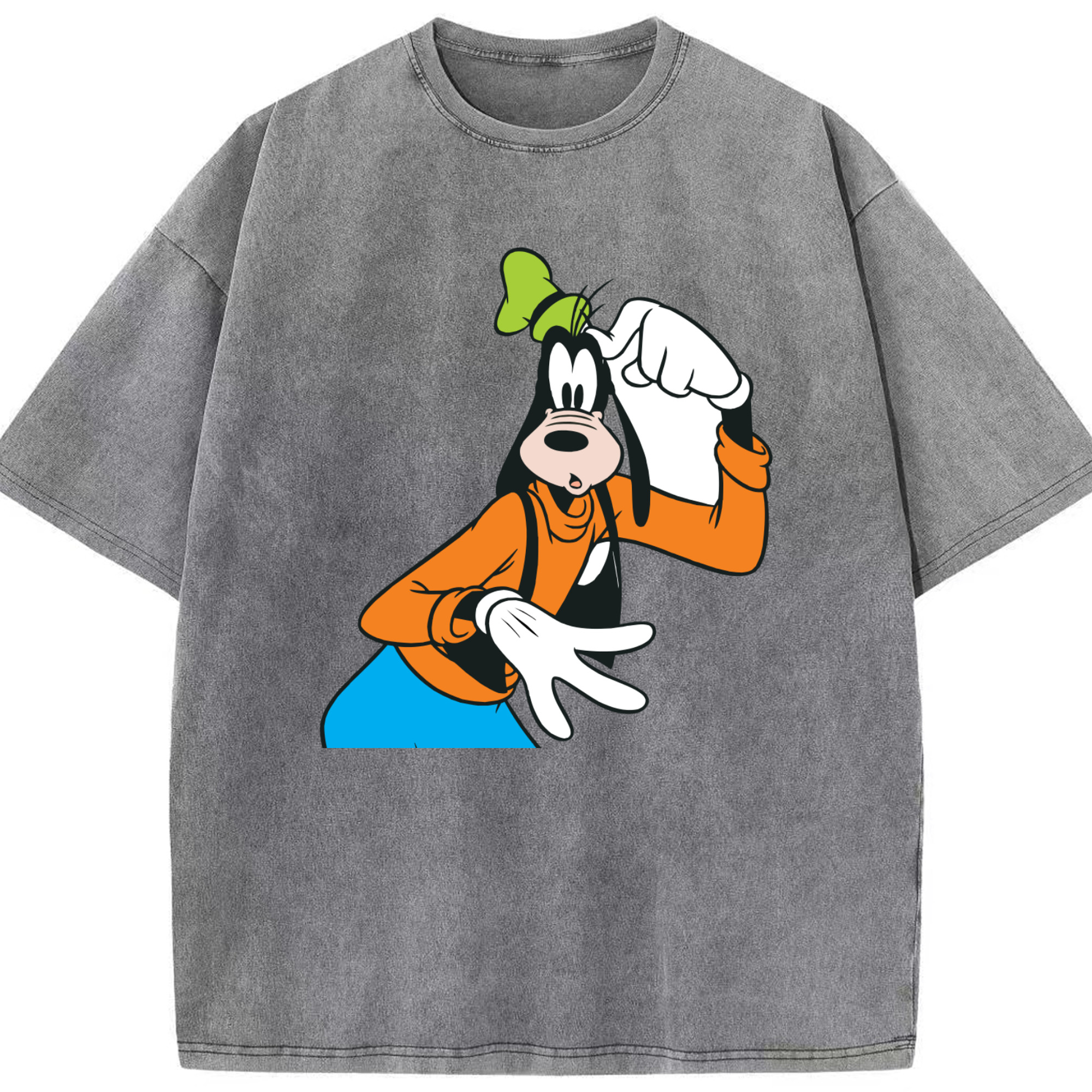 （画像用） ミッキーマウス Mickey Mouse 綿100% ヴィンテージ風 半袖Tシャツ（フロントプリント）