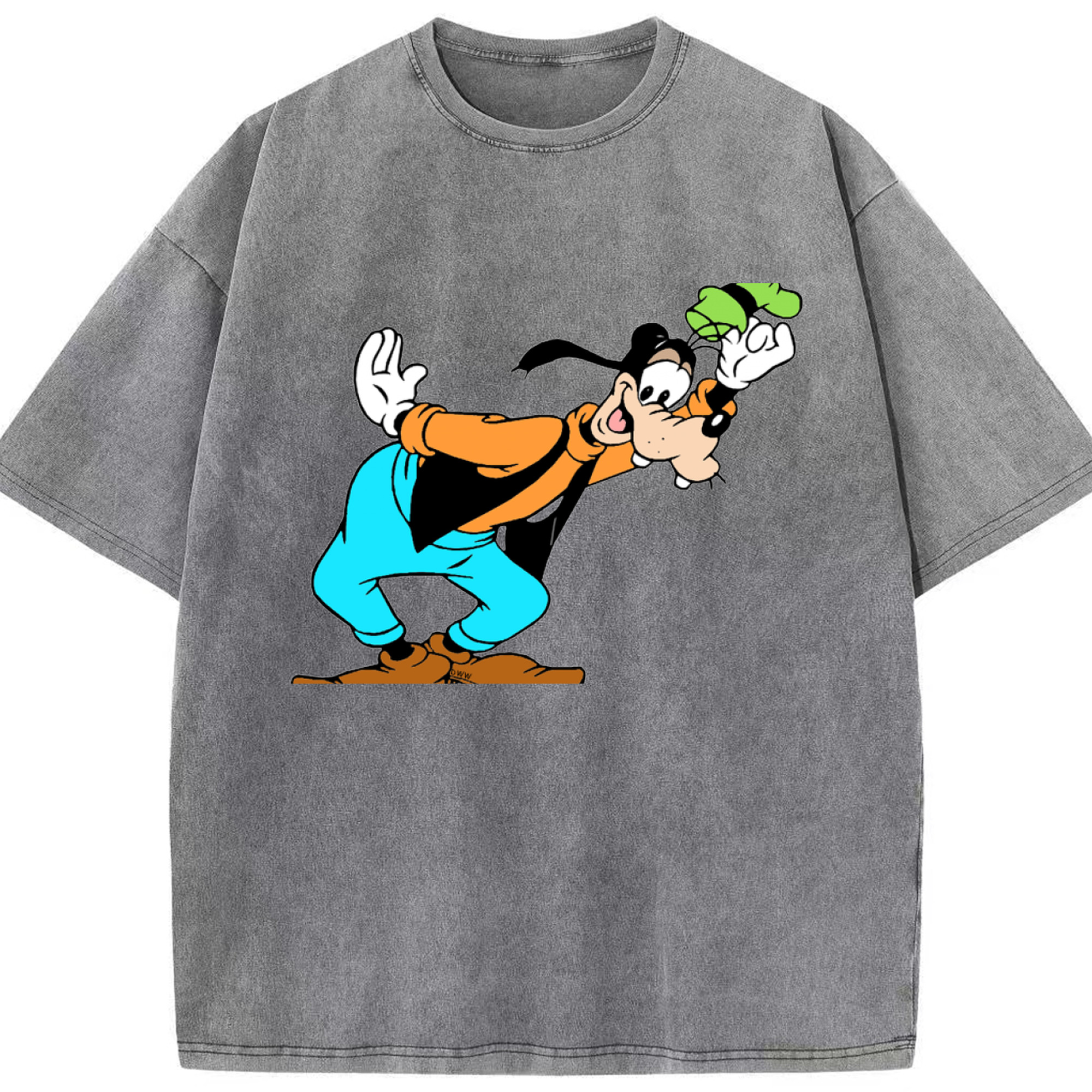 （画像用） ミッキーマウス Mickey Mouse 綿100% ヴィンテージ風 半袖Tシャツ（フロントプリント）