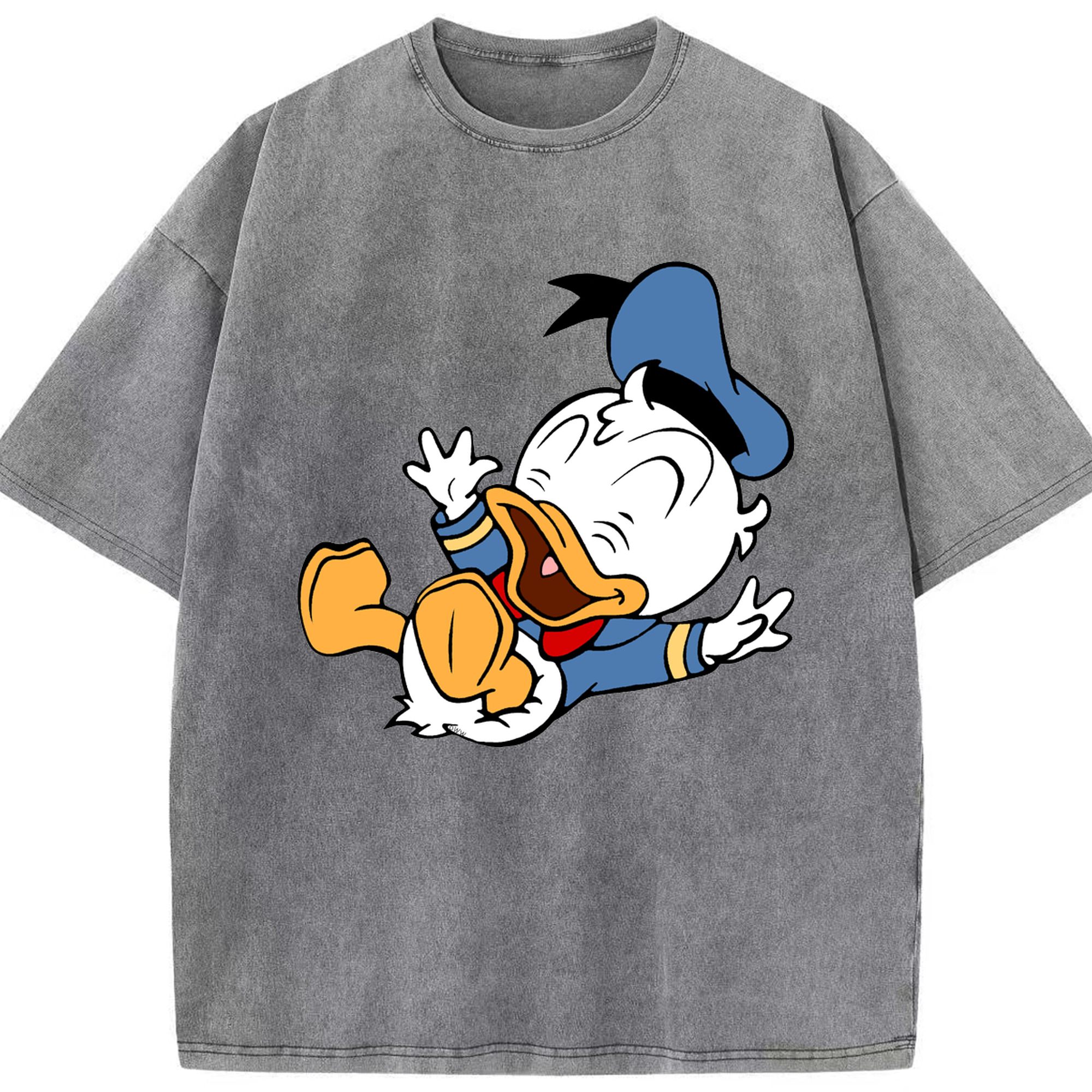 （画像用） ミッキーマウス Mickey Mouse 綿100% ヴィンテージ風 半袖Tシャツ（フロントプリント）