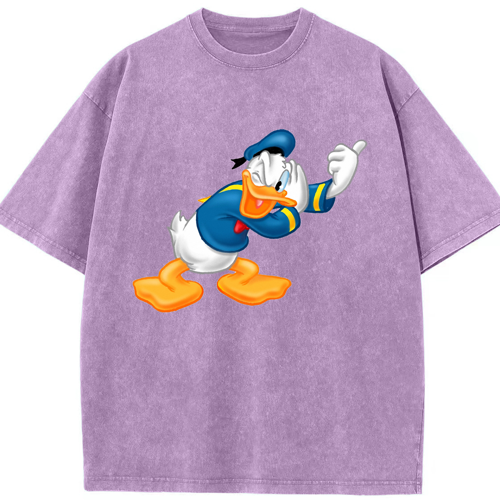 （画像用） ミッキーマウス Mickey Mouse 綿100% ヴィンテージ風 半袖Tシャツ（フロントプリント）