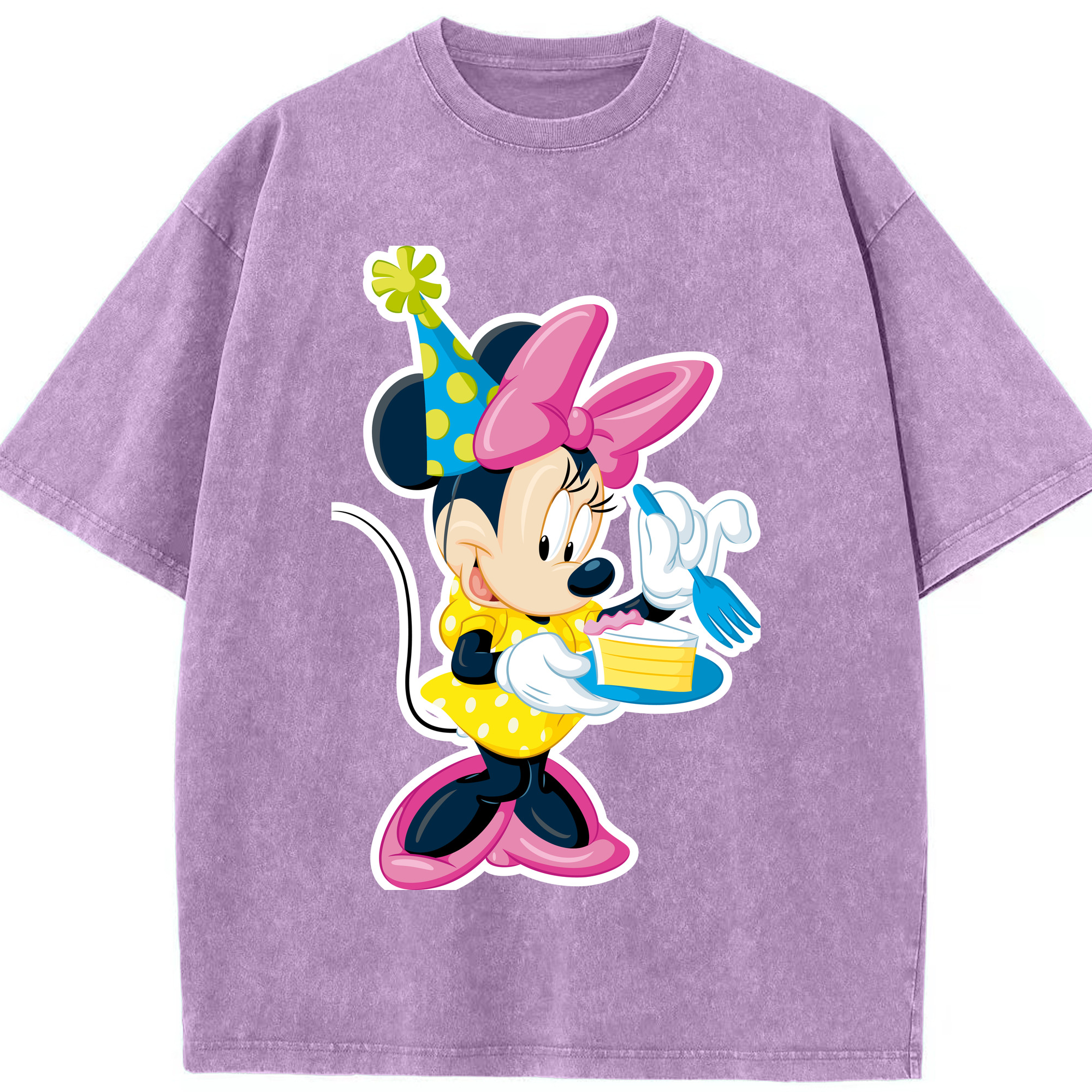 （画像用） ミッキーマウス Mickey Mouse 綿100% ヴィンテージ風 半袖Tシャツ（フロントプリント）