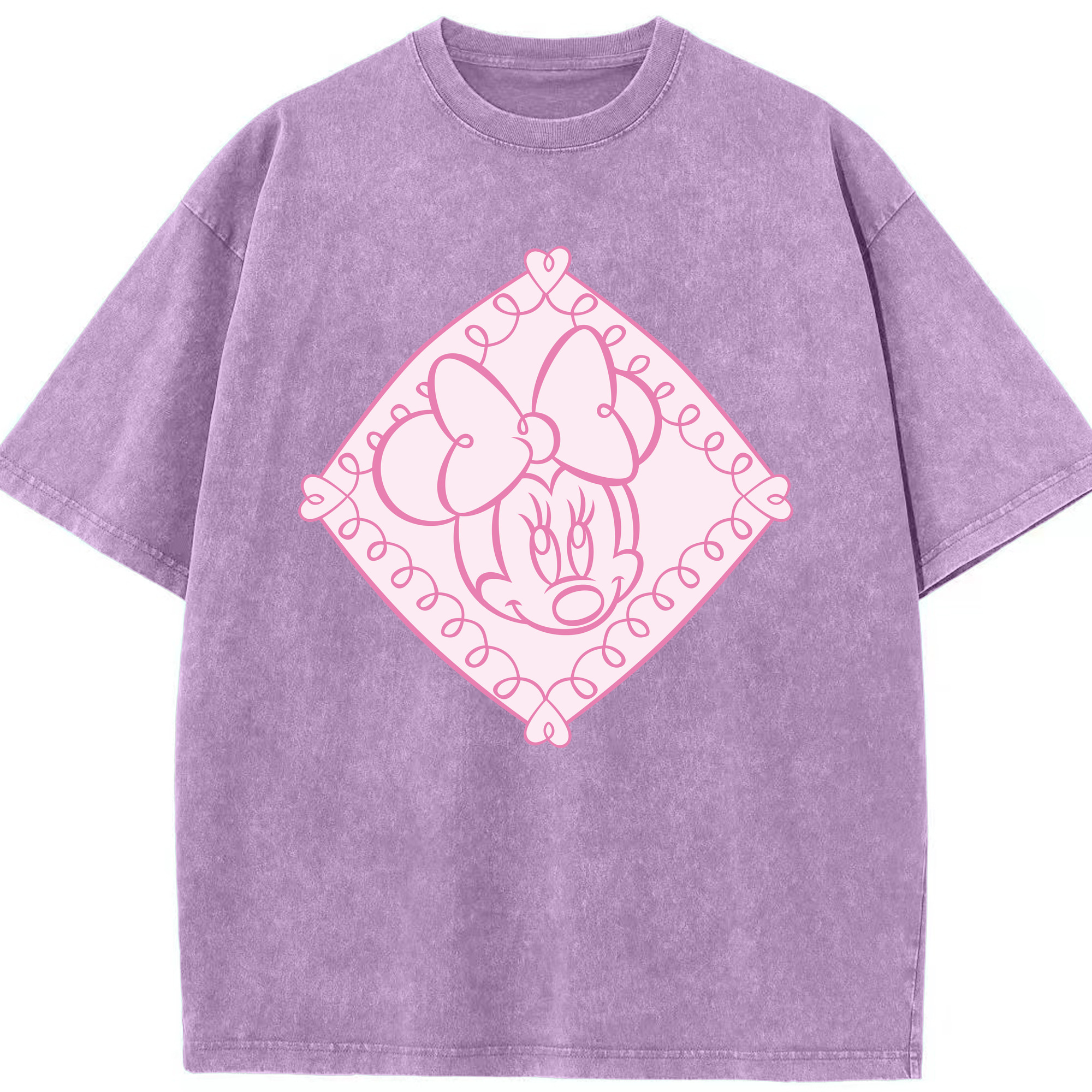 （画像用） ミッキーマウス Mickey Mouse 綿100% ヴィンテージ風 半袖Tシャツ（フロントプリント）