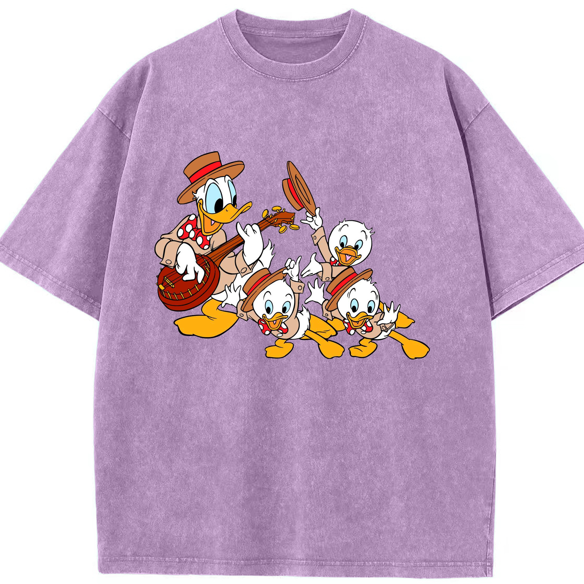 （画像用） ミッキーマウス Mickey Mouse 綿100% ヴィンテージ風 半袖Tシャツ（フロントプリント）