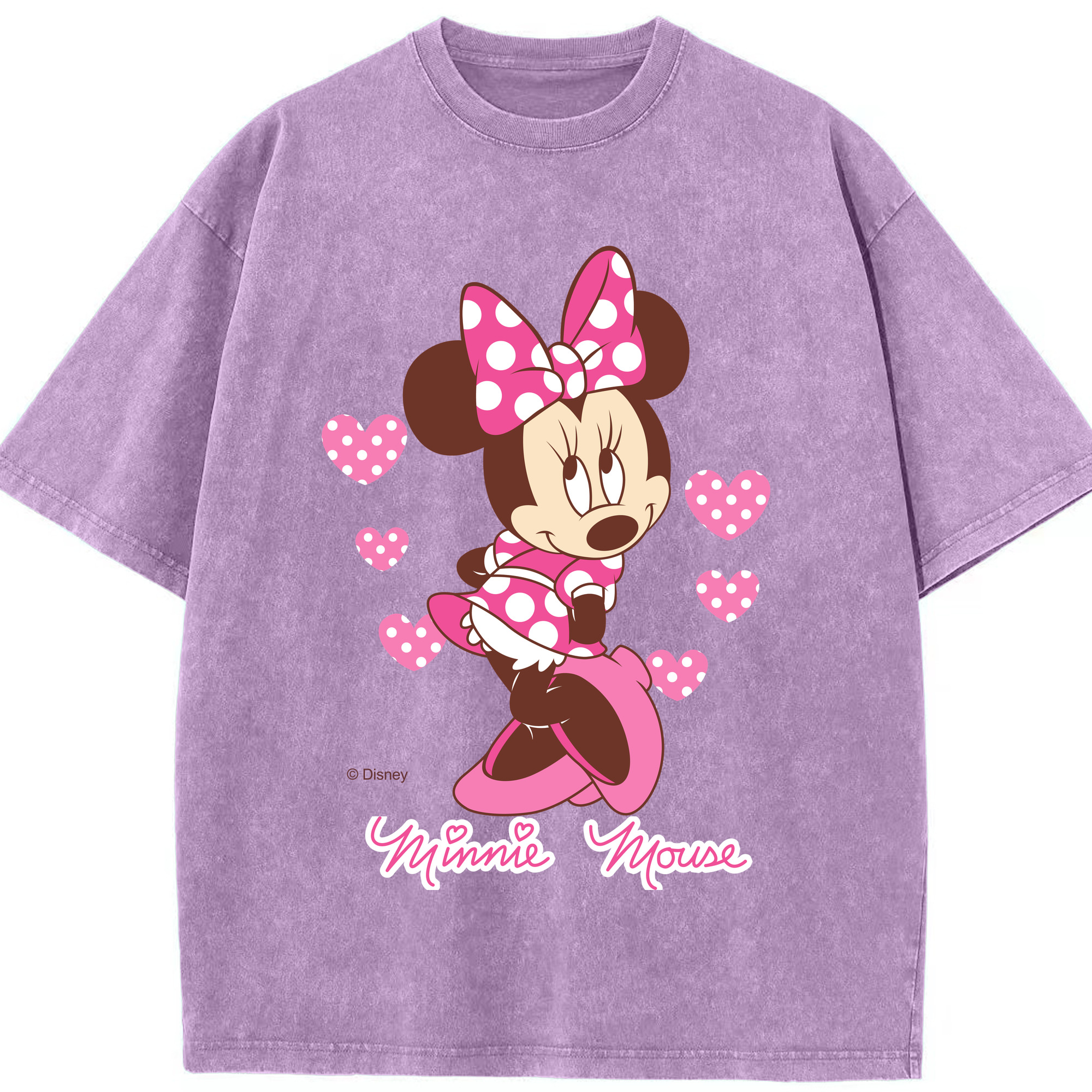 （画像用） ミッキーマウス Mickey Mouse 綿100% ヴィンテージ風 半袖Tシャツ（フロントプリント）