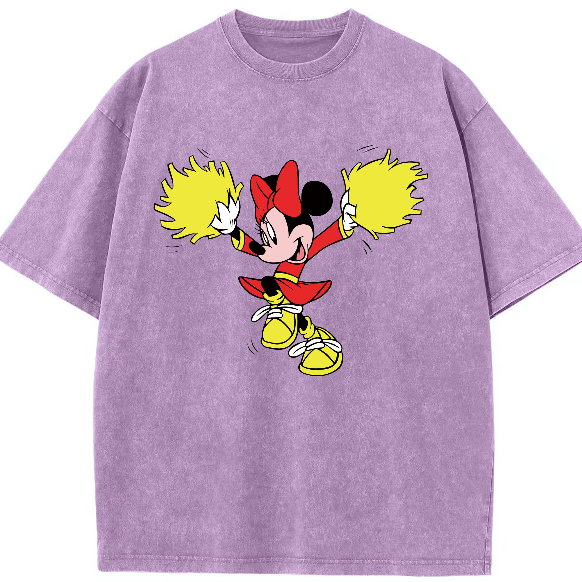 （画像用） ミッキーマウス Mickey Mouse 綿100% ヴィンテージ風 半袖Tシャツ（フロントプリント）
