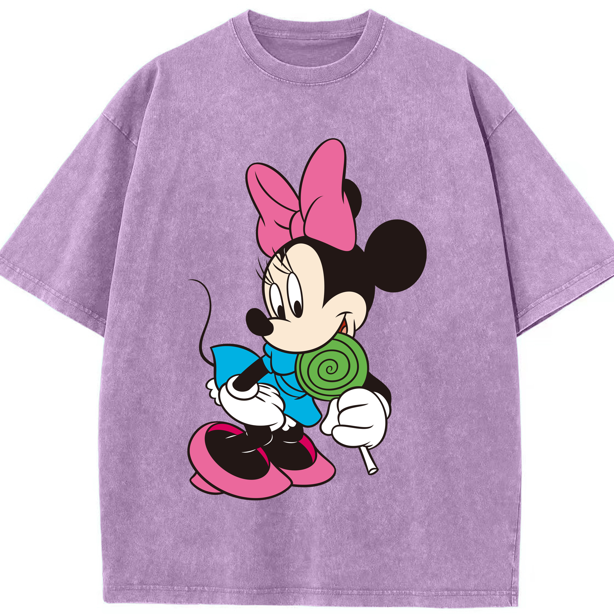 （画像用） ミッキーマウス Mickey Mouse 綿100% ヴィンテージ風 半袖Tシャツ（フロントプリント）