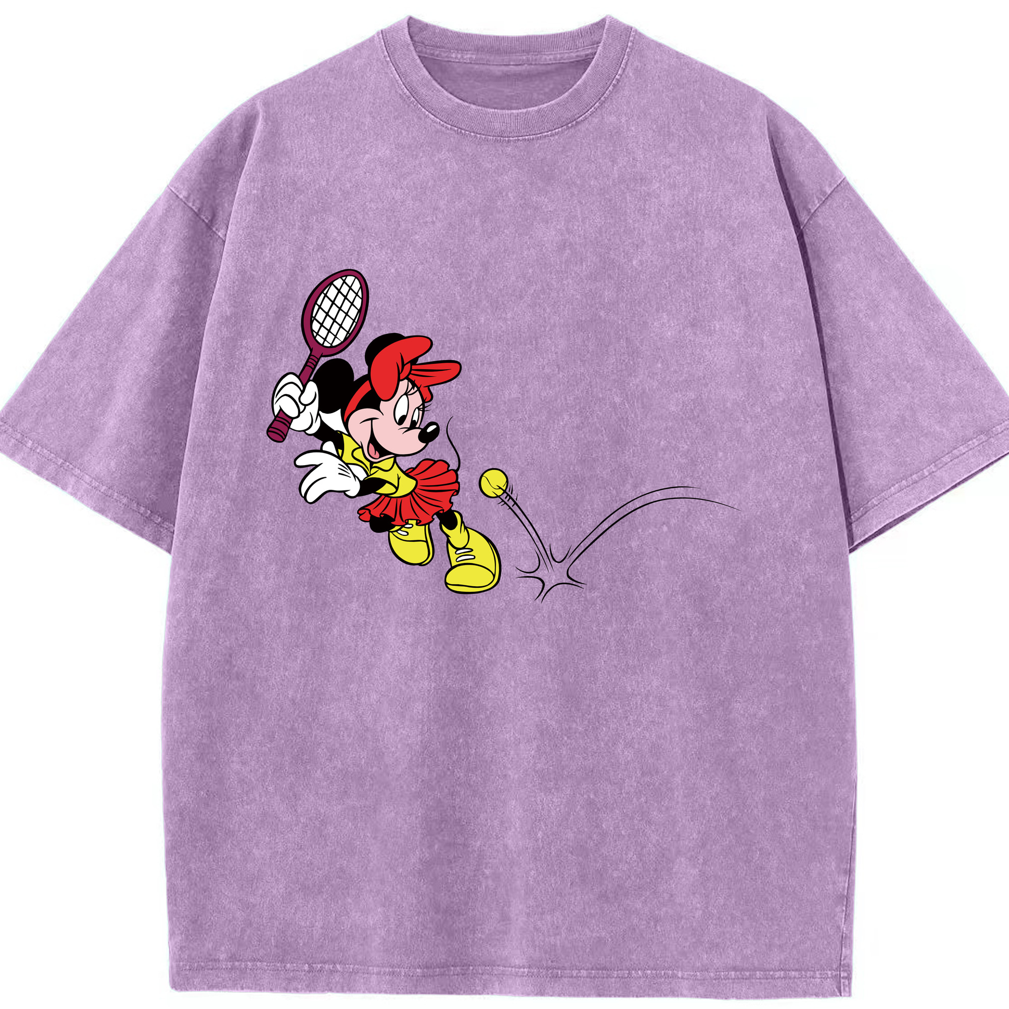 （画像用） ミッキーマウス Mickey Mouse 綿100% ヴィンテージ風 半袖Tシャツ（フロントプリント）