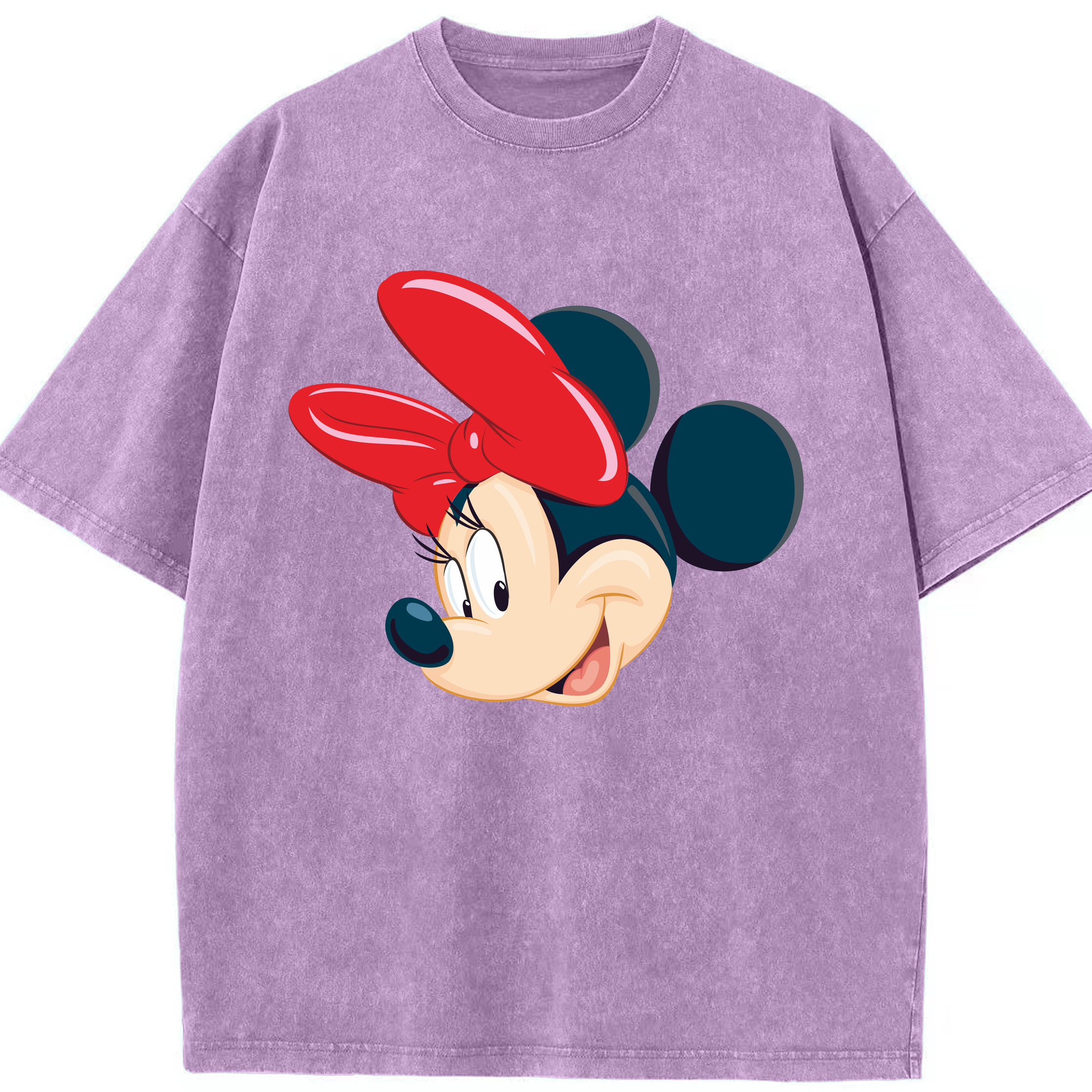 （画像用） ミッキーマウス Mickey Mouse 綿100% ヴィンテージ風 半袖Tシャツ（フロントプリント）