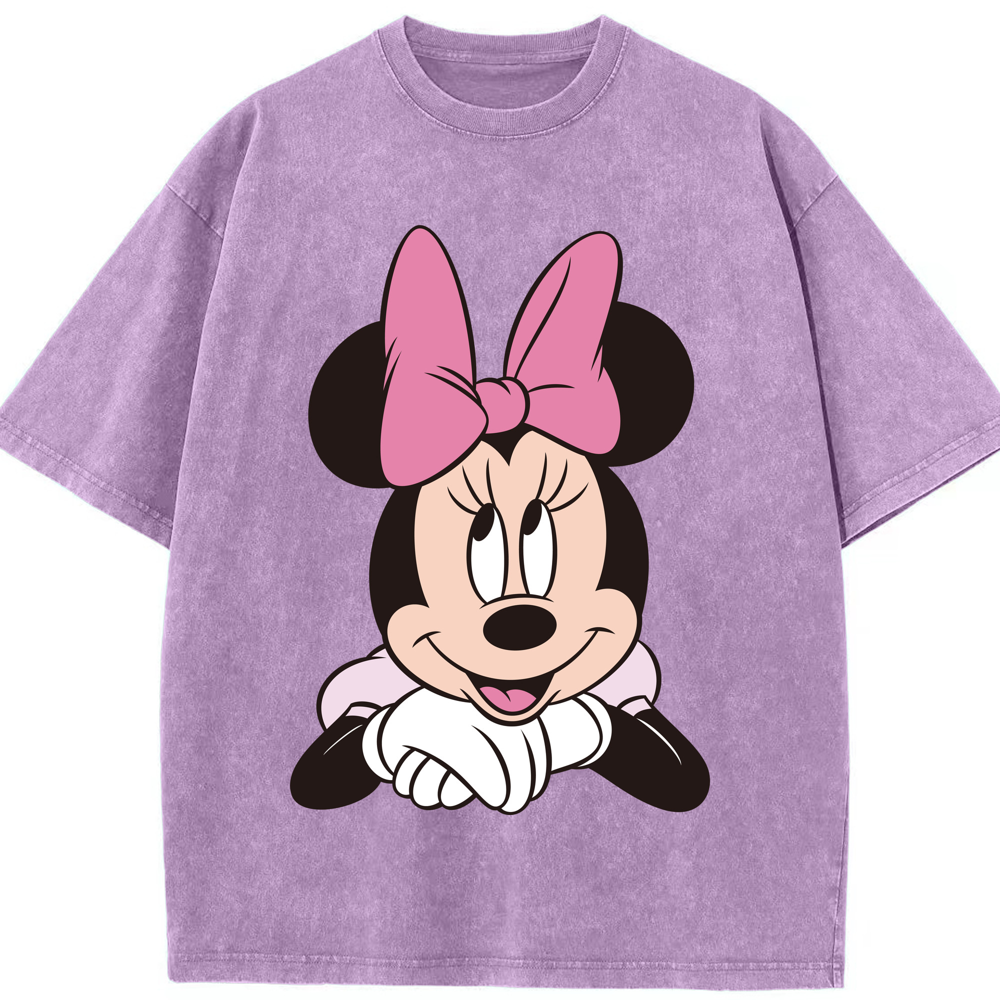 （画像用） ミッキーマウス Mickey Mouse 綿100% ヴィンテージ風 半袖Tシャツ（フロントプリント）