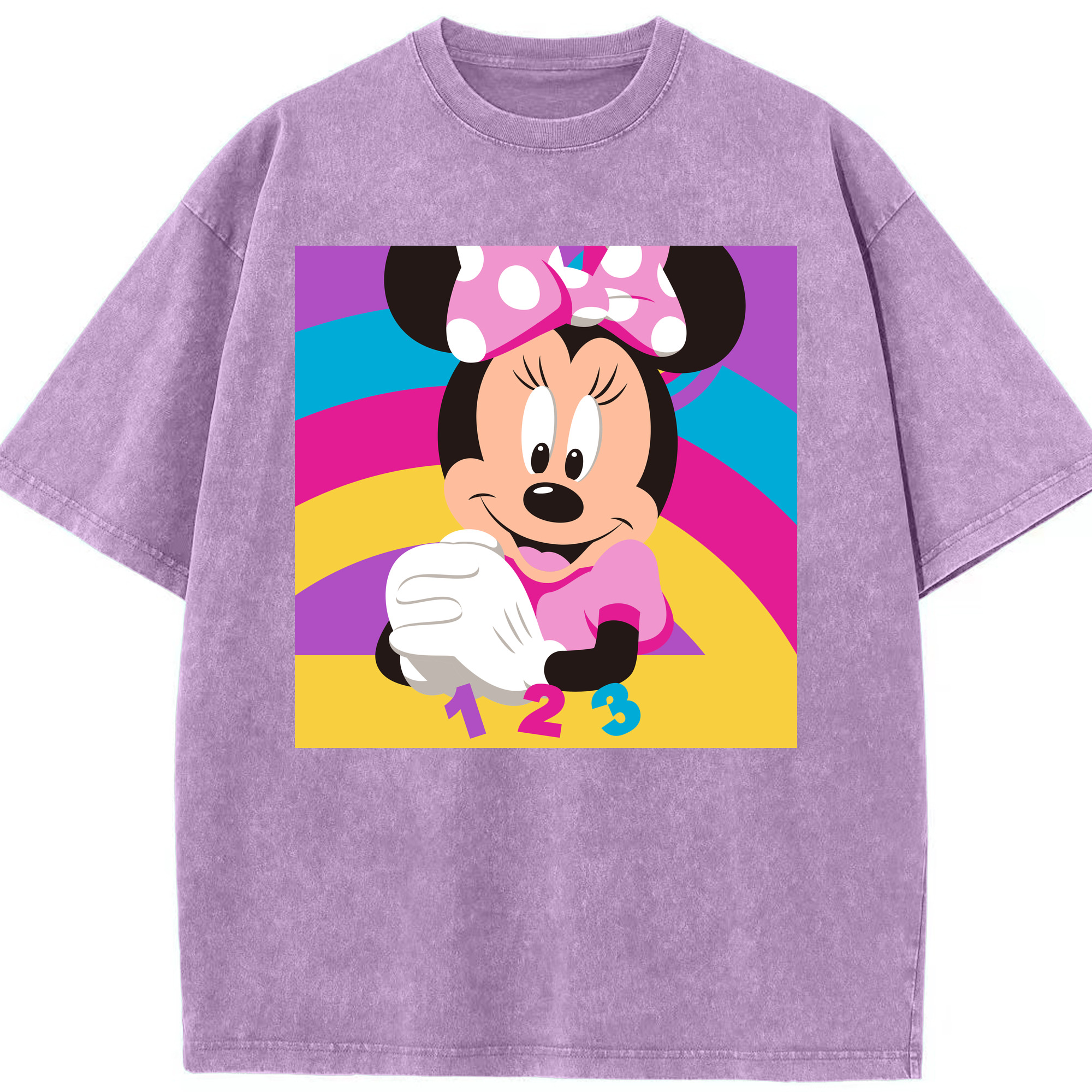 （画像用） ミッキーマウス Mickey Mouse 綿100% ヴィンテージ風 半袖Tシャツ（フロントプリント）