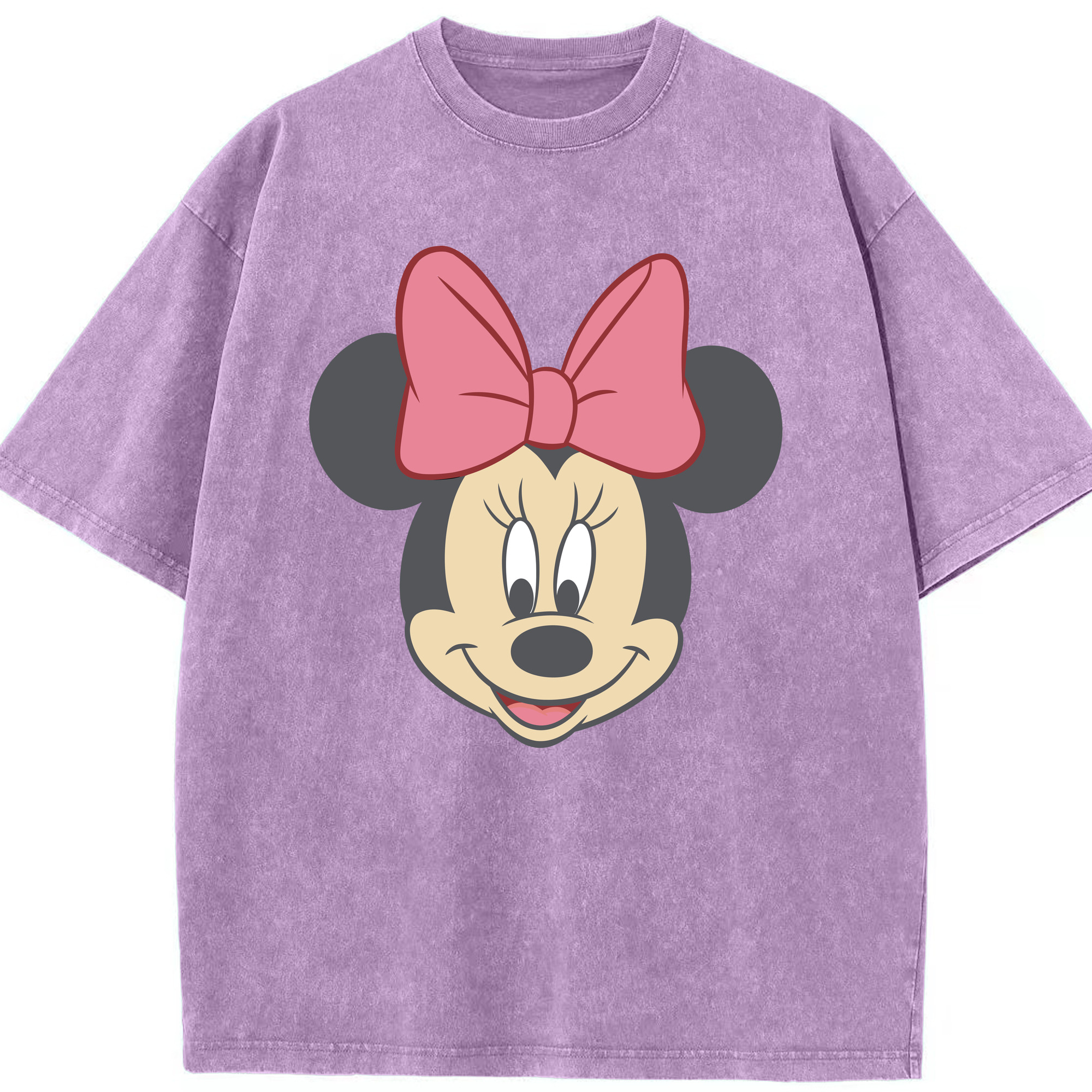 （画像用） ミッキーマウス Mickey Mouse 綿100% ヴィンテージ風 半袖Tシャツ（フロントプリント）