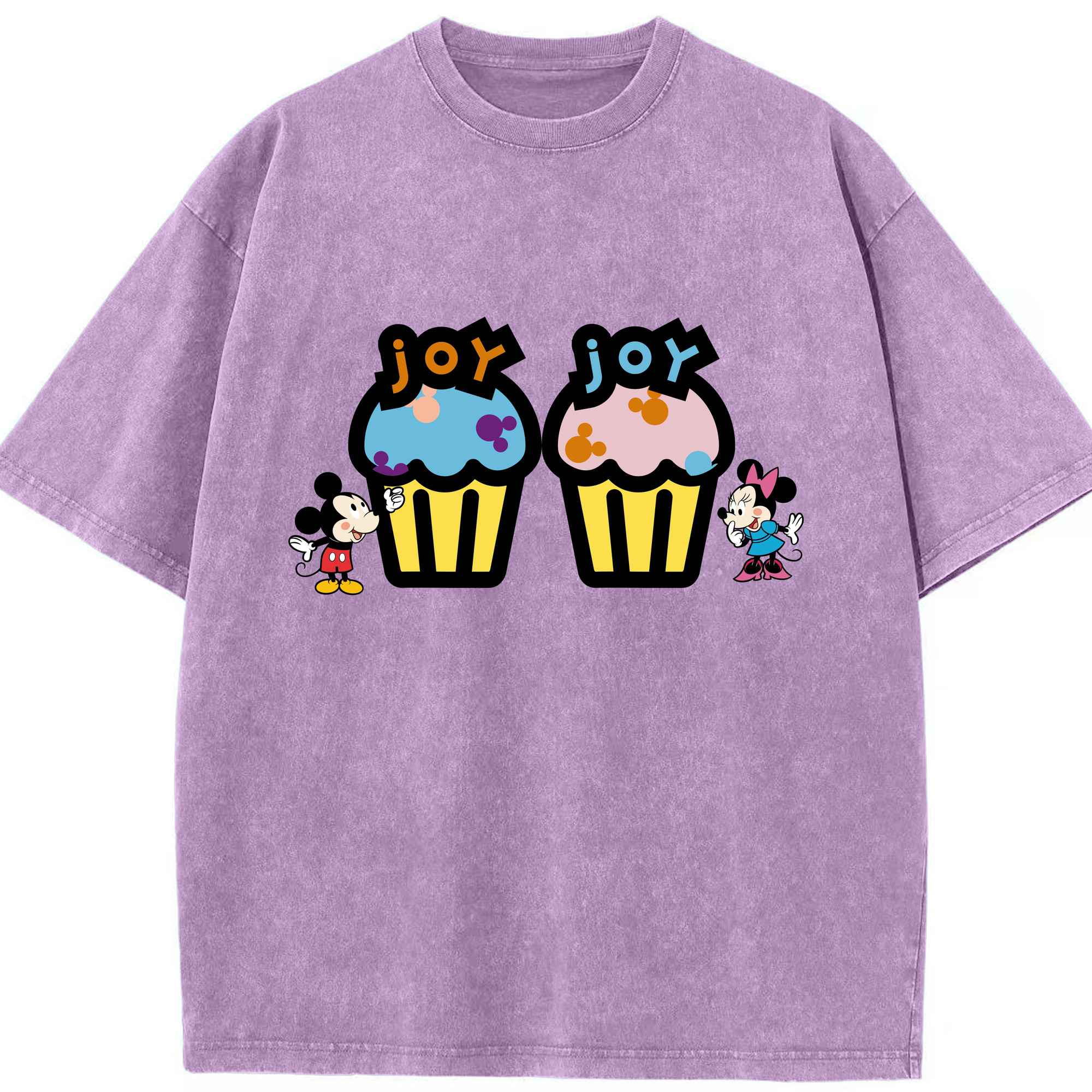 （画像用） ミッキーマウス Mickey Mouse 綿100% ヴィンテージ風 半袖Tシャツ（フロントプリント）