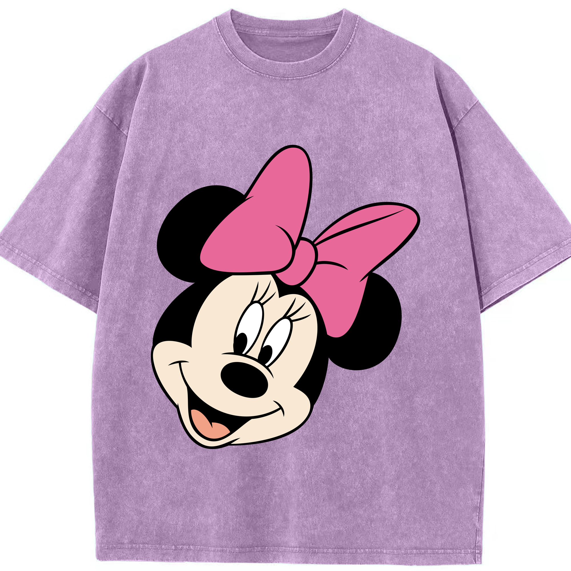 （画像用） ミッキーマウス Mickey Mouse 綿100% ヴィンテージ風 半袖Tシャツ（フロントプリント）