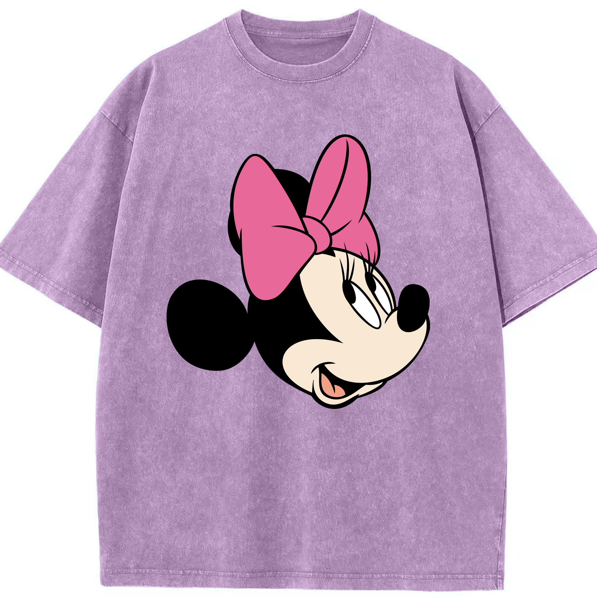 （画像用） ミッキーマウス Mickey Mouse 綿100% ヴィンテージ風 半袖Tシャツ（フロントプリント）