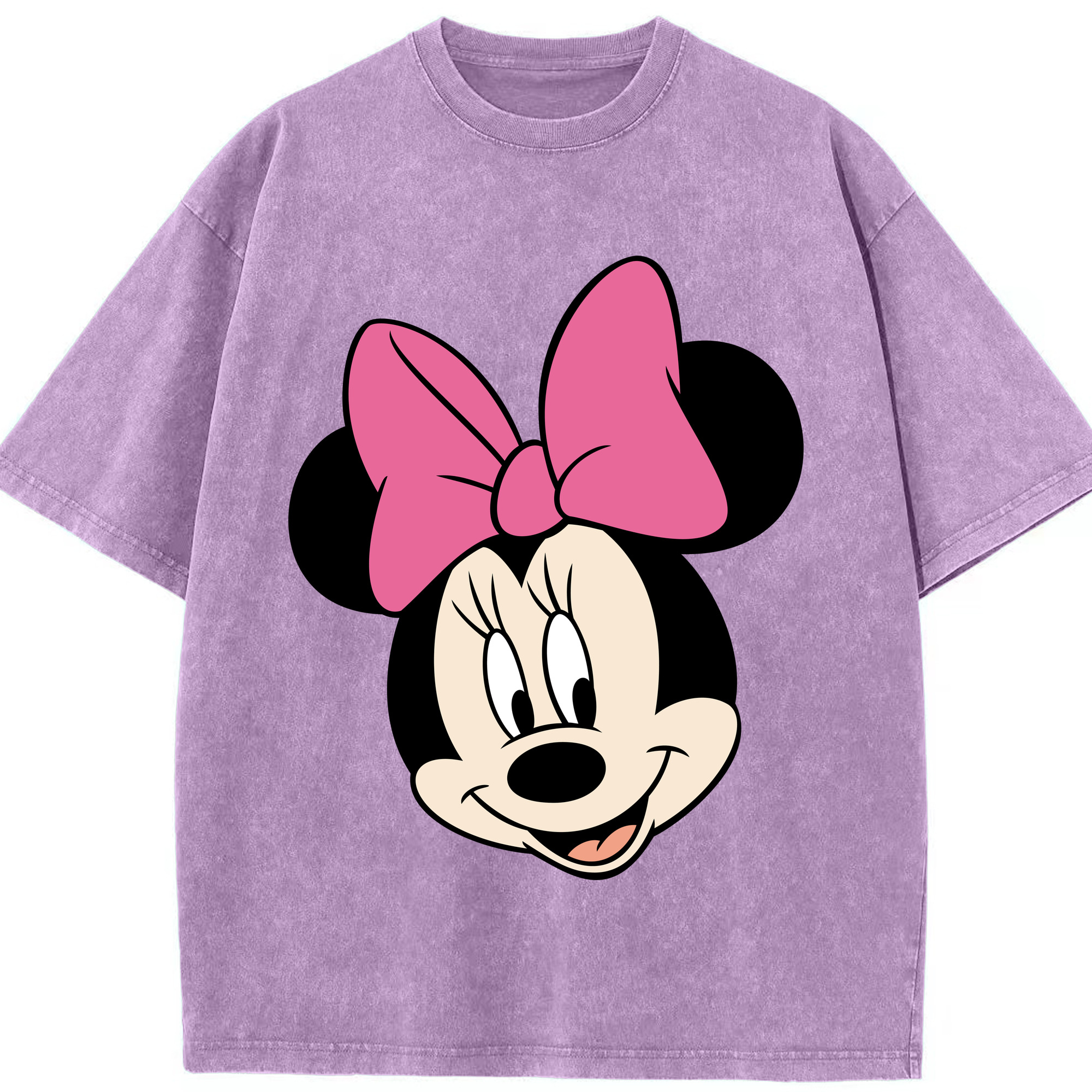 （画像用） ミッキーマウス Mickey Mouse 綿100% ヴィンテージ風 半袖Tシャツ（フロントプリント）