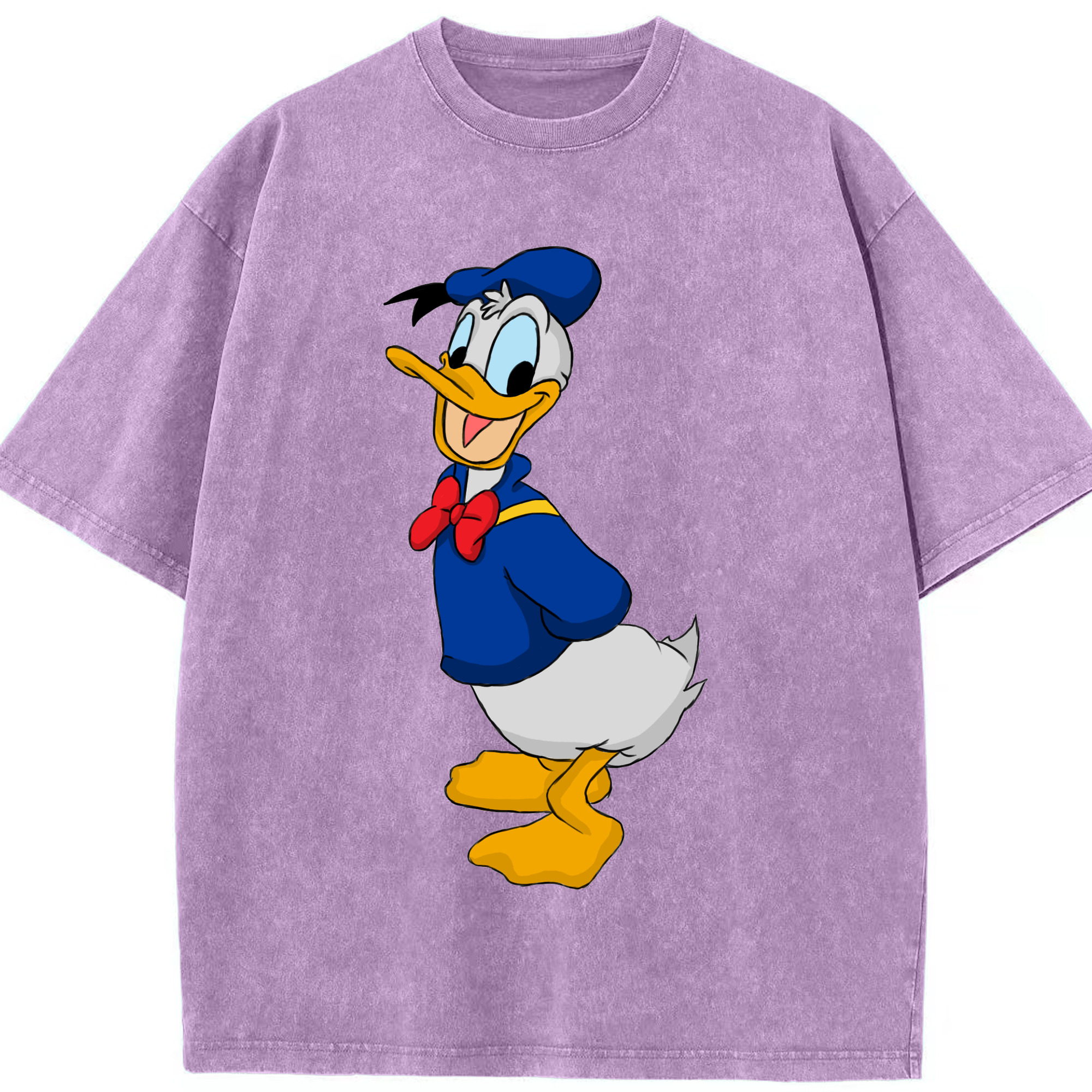（画像用） ミッキーマウス Mickey Mouse 綿100% ヴィンテージ風 半袖Tシャツ（フロントプリント）