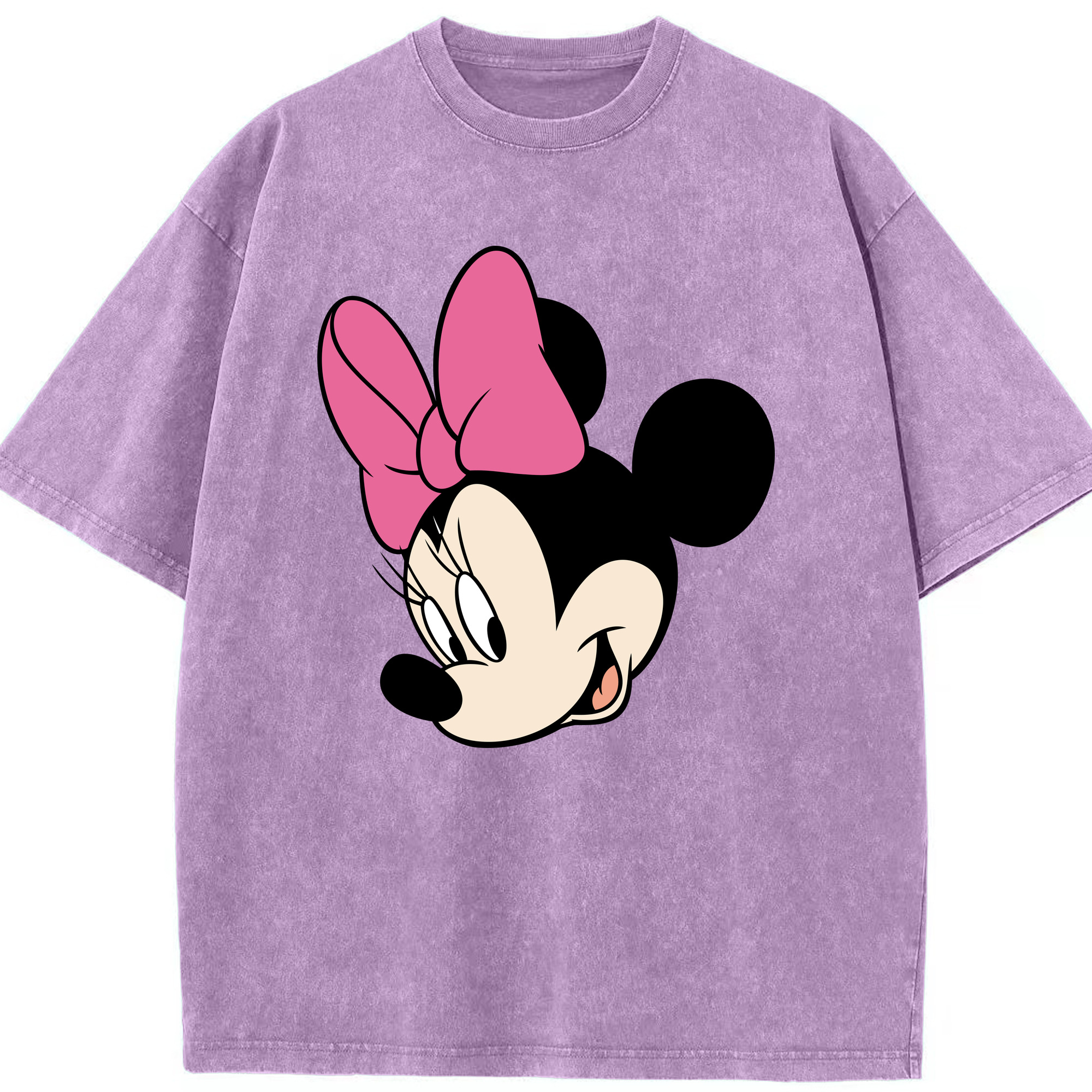 （画像用） ミッキーマウス Mickey Mouse 綿100% ヴィンテージ風 半袖Tシャツ（フロントプリント）