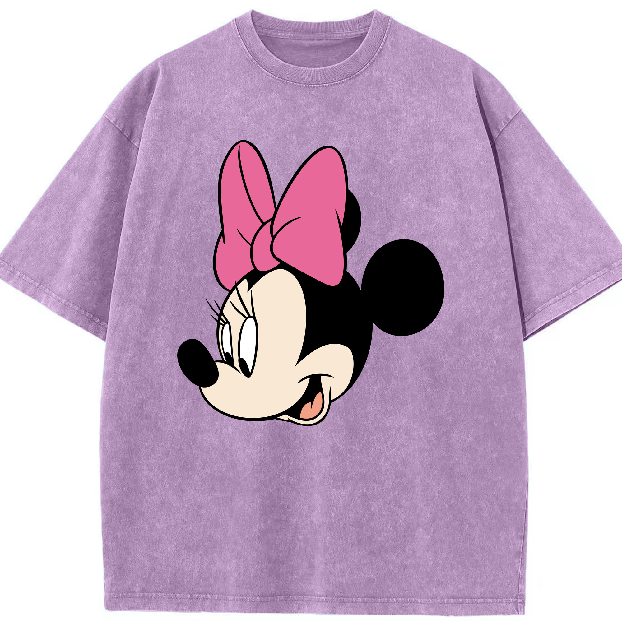 （画像用） ミッキーマウス Mickey Mouse 綿100% ヴィンテージ風 半袖Tシャツ（フロントプリント）