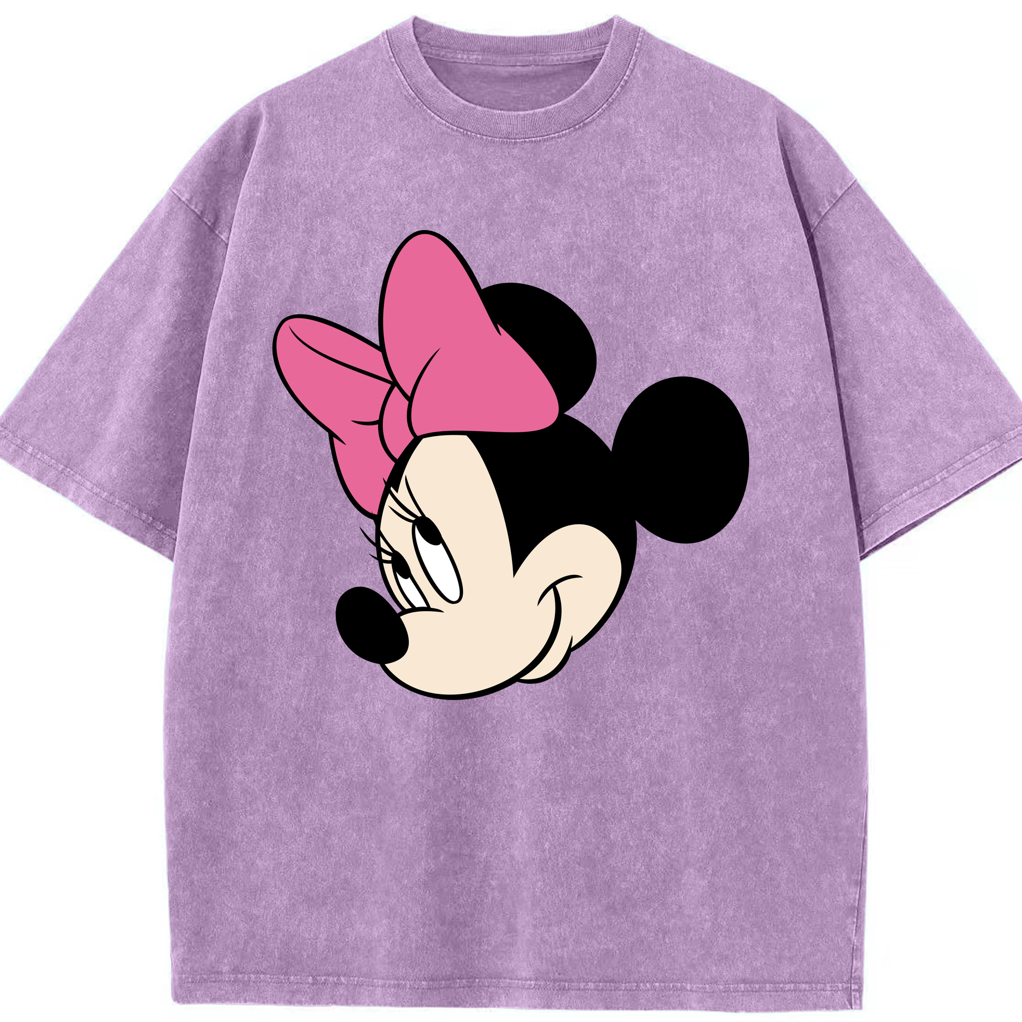 （画像用） ミッキーマウス Mickey Mouse 綿100% ヴィンテージ風 半袖Tシャツ（フロントプリント）