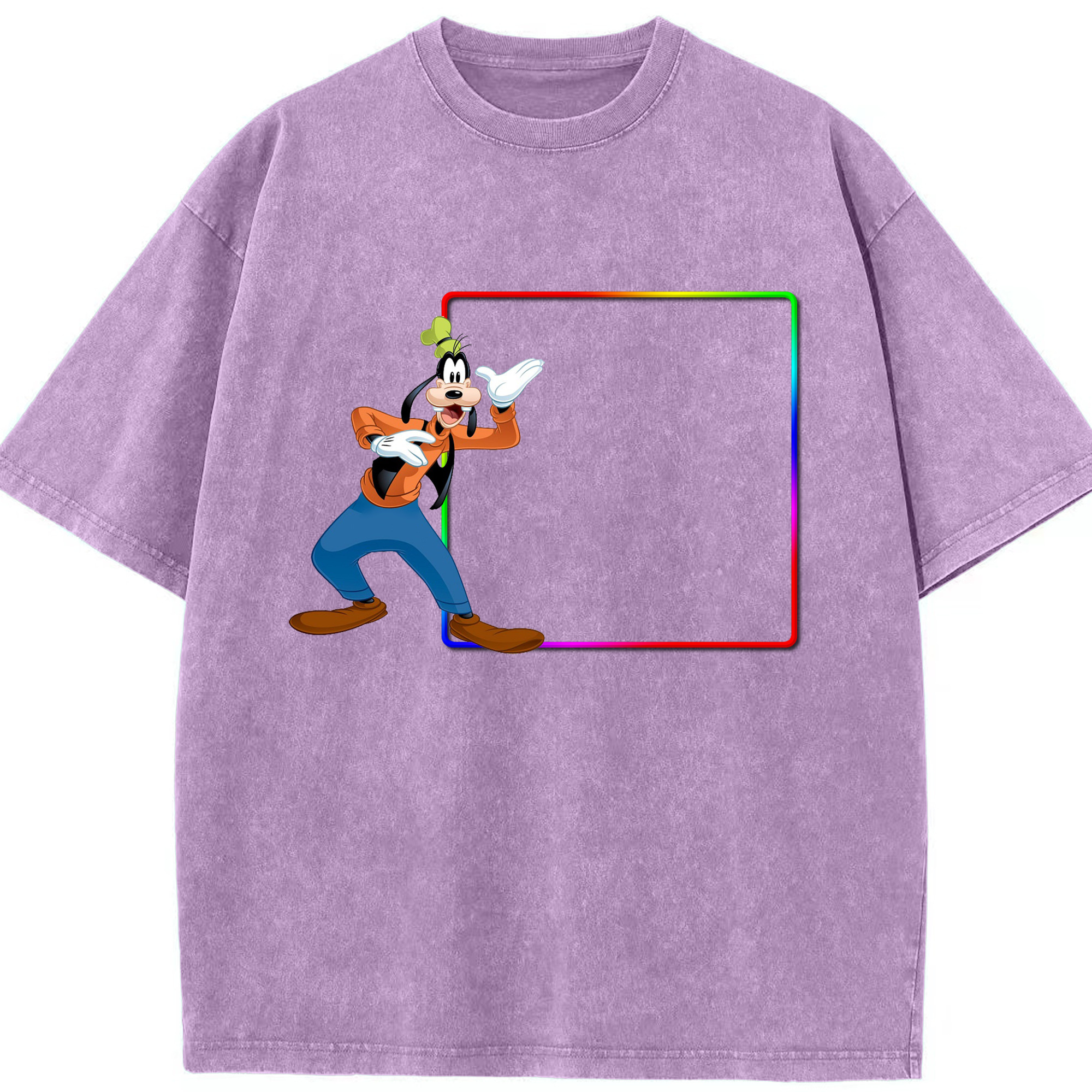 （画像用） ミッキーマウス Mickey Mouse 綿100% ヴィンテージ風 半袖Tシャツ（フロントプリント）