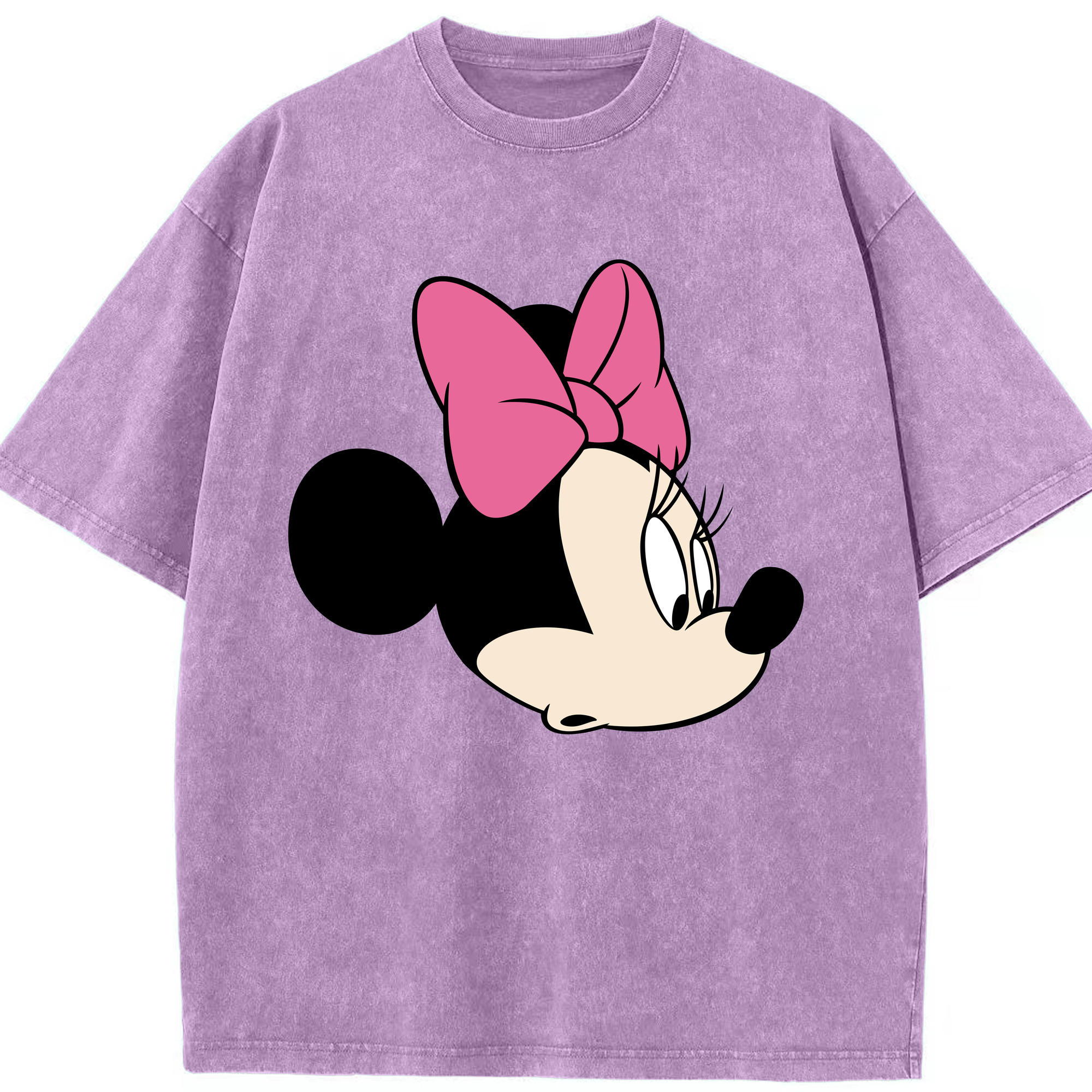 （画像用） ミッキーマウス Mickey Mouse 綿100% ヴィンテージ風 半袖Tシャツ（フロントプリント）