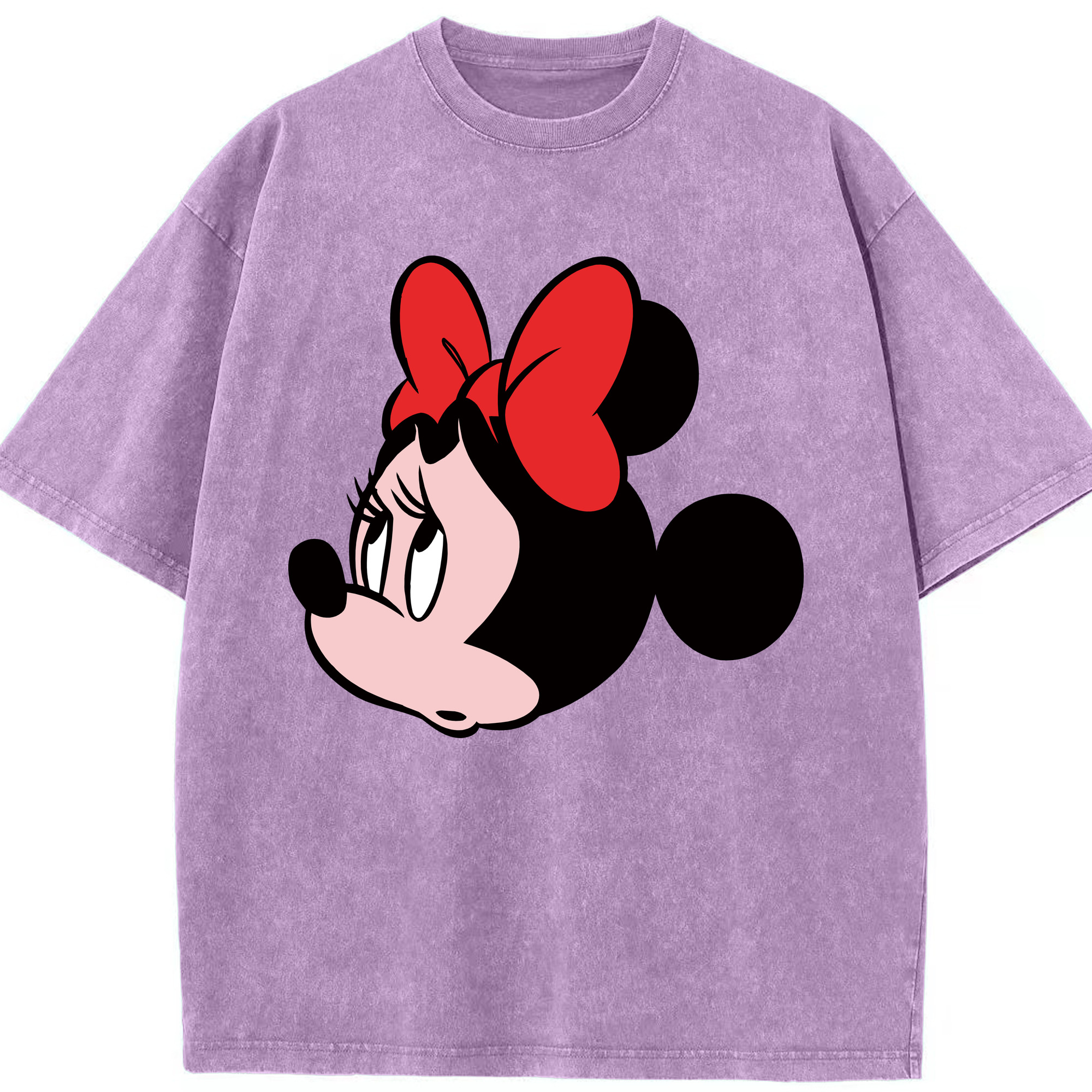 （画像用） ミッキーマウス Mickey Mouse 綿100% ヴィンテージ風 半袖Tシャツ（フロントプリント）