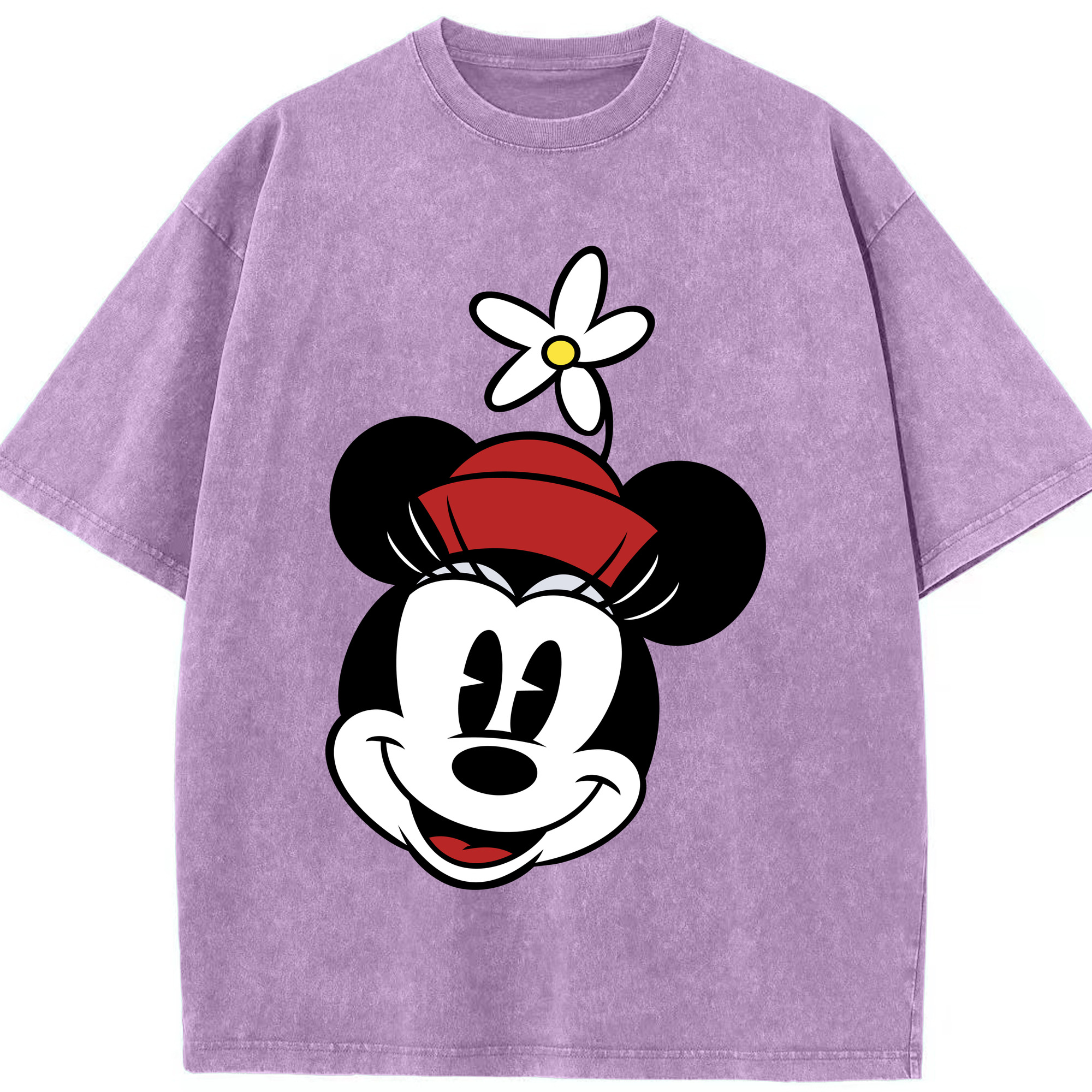 （画像用） ミッキーマウス Mickey Mouse 綿100% ヴィンテージ風 半袖Tシャツ（フロントプリント）