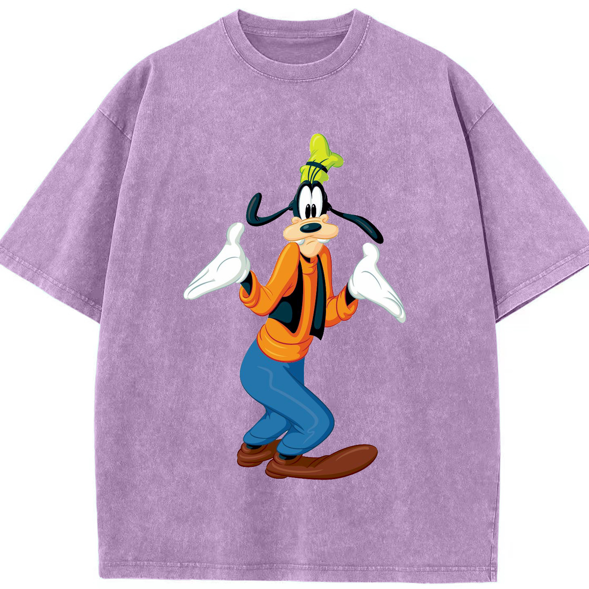 （画像用） ミッキーマウス Mickey Mouse 綿100% ヴィンテージ風 半袖Tシャツ（フロントプリント）
