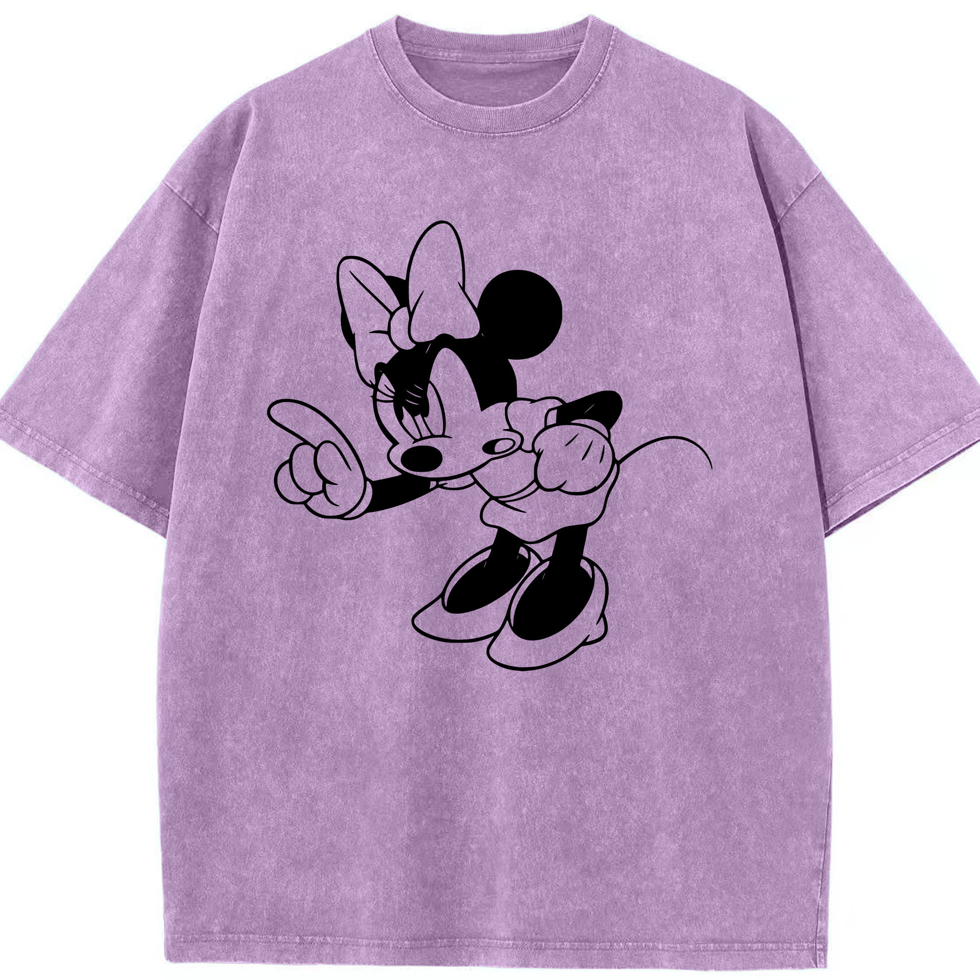 （画像用） ミッキーマウス Mickey Mouse 綿100% ヴィンテージ風 半袖Tシャツ（フロントプリント）