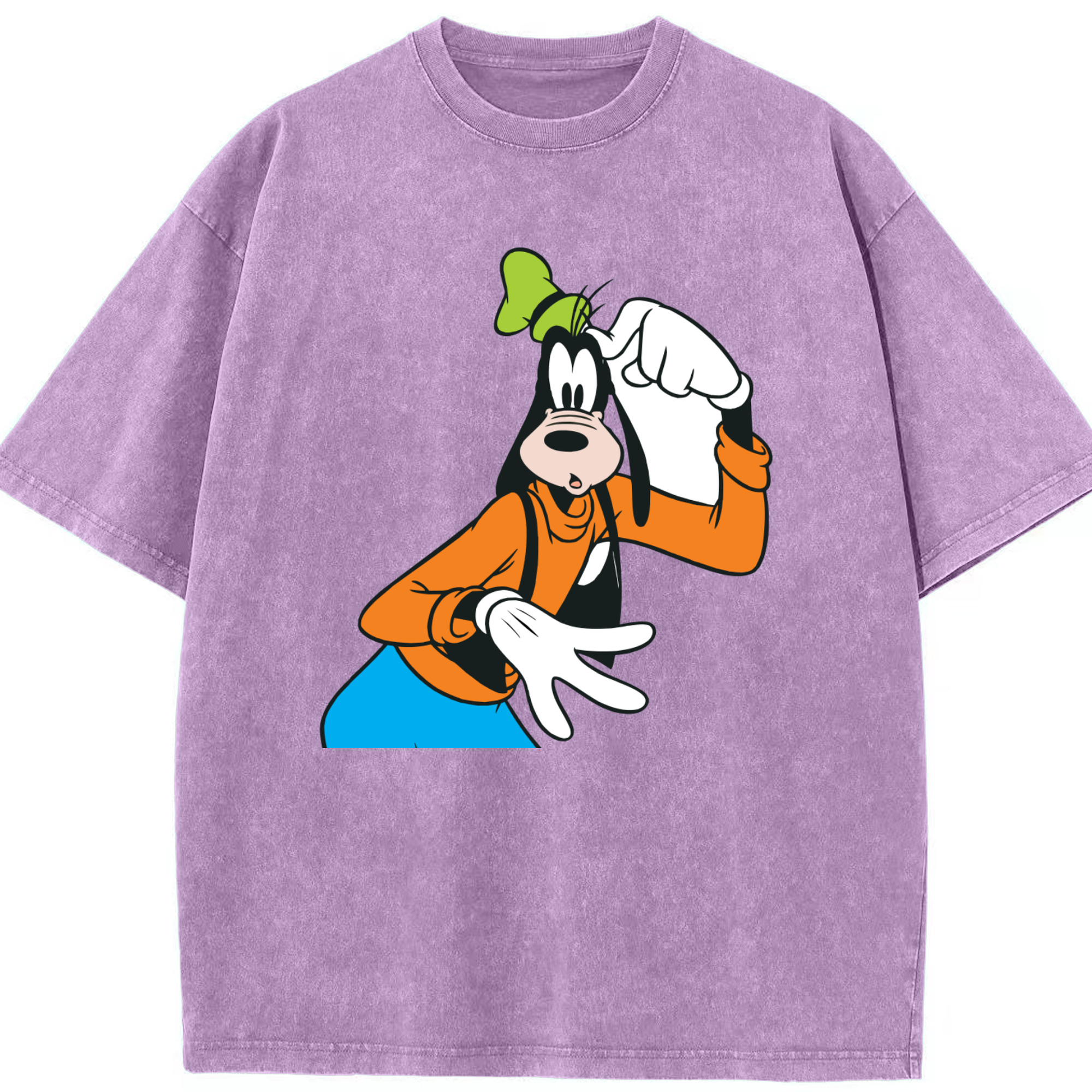 （画像用） ミッキーマウス Mickey Mouse 綿100% ヴィンテージ風 半袖Tシャツ（フロントプリント）