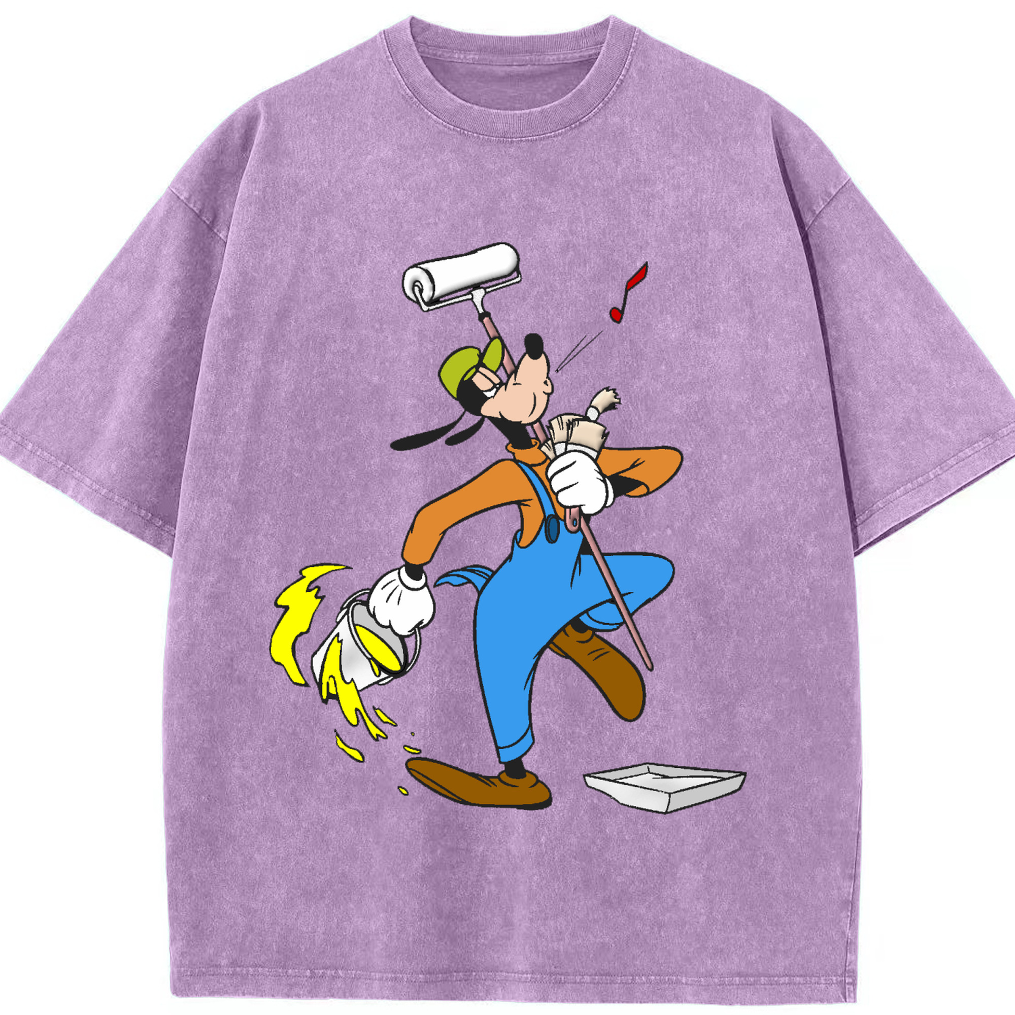 （画像用） ミッキーマウス Mickey Mouse 綿100% ヴィンテージ風 半袖Tシャツ（フロントプリント）