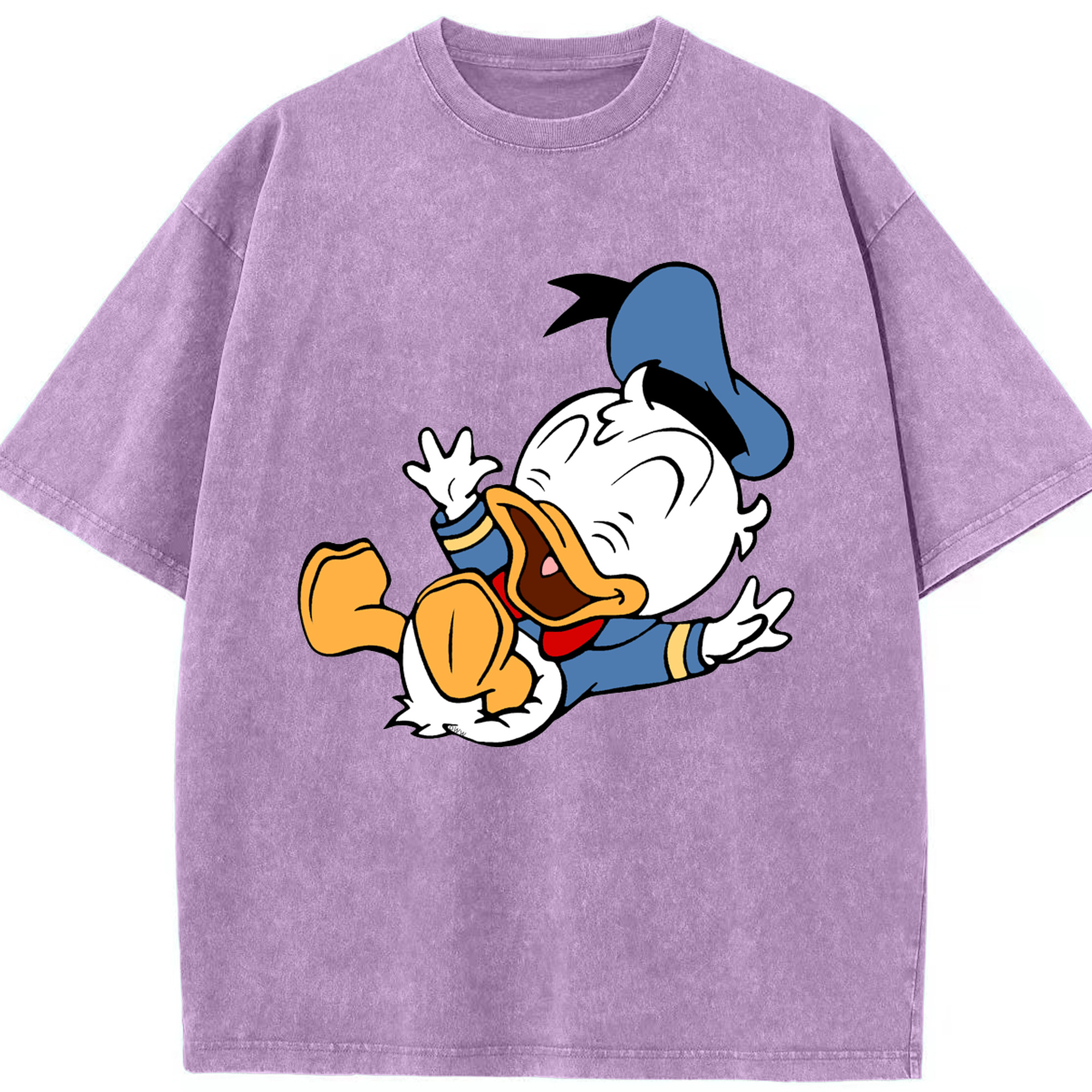 （画像用） ミッキーマウス Mickey Mouse 綿100% ヴィンテージ風 半袖Tシャツ（フロントプリント）