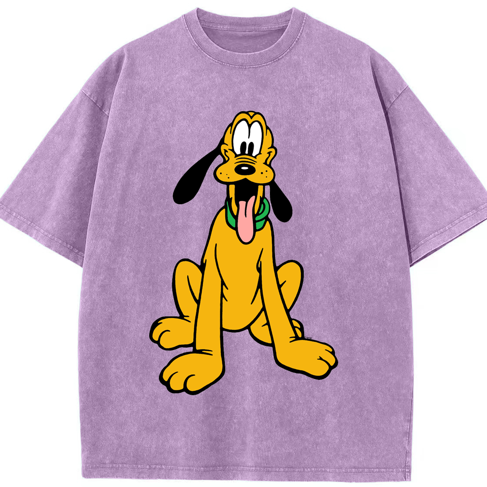 （画像用） ミッキーマウス Mickey Mouse 綿100% ヴィンテージ風 半袖Tシャツ（フロントプリント）