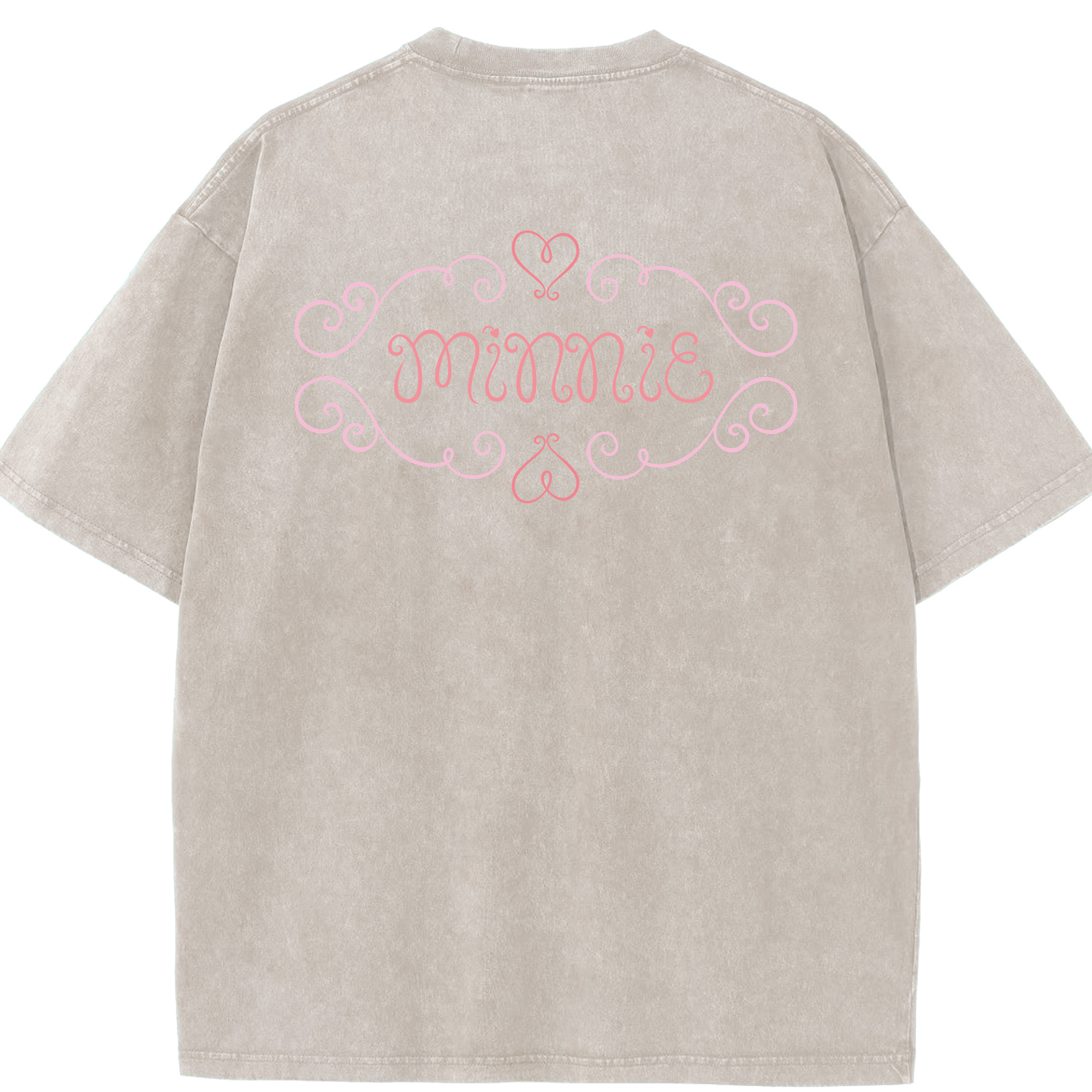 （画像用） ミッキーマウス Mickey Mouse 綿100% ヴィンテージ風 半袖Tシャツ（背面プリント）