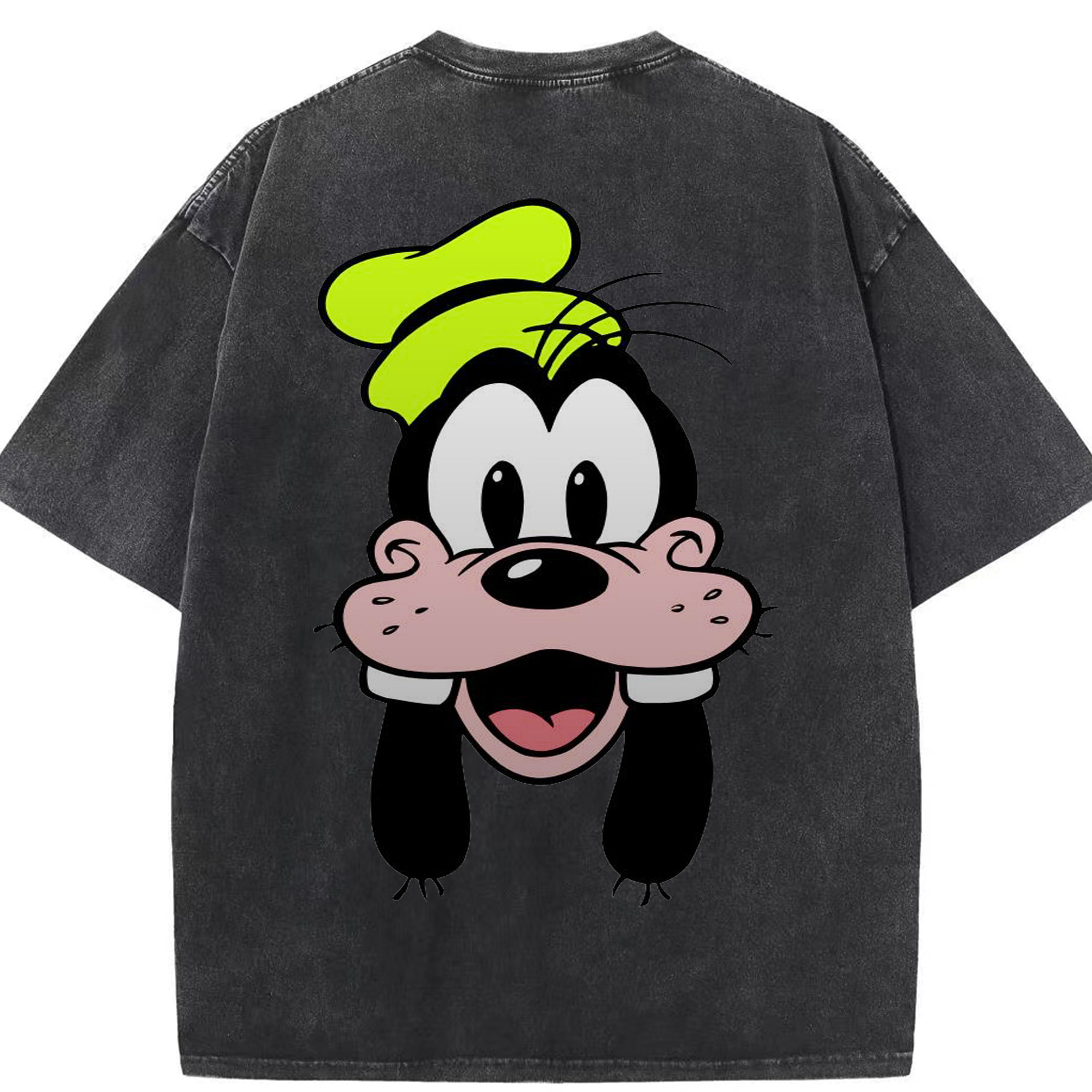（画像用） ミッキーマウス Mickey Mouse 綿100% ヴィンテージ風 半袖Tシャツ（背面プリント）