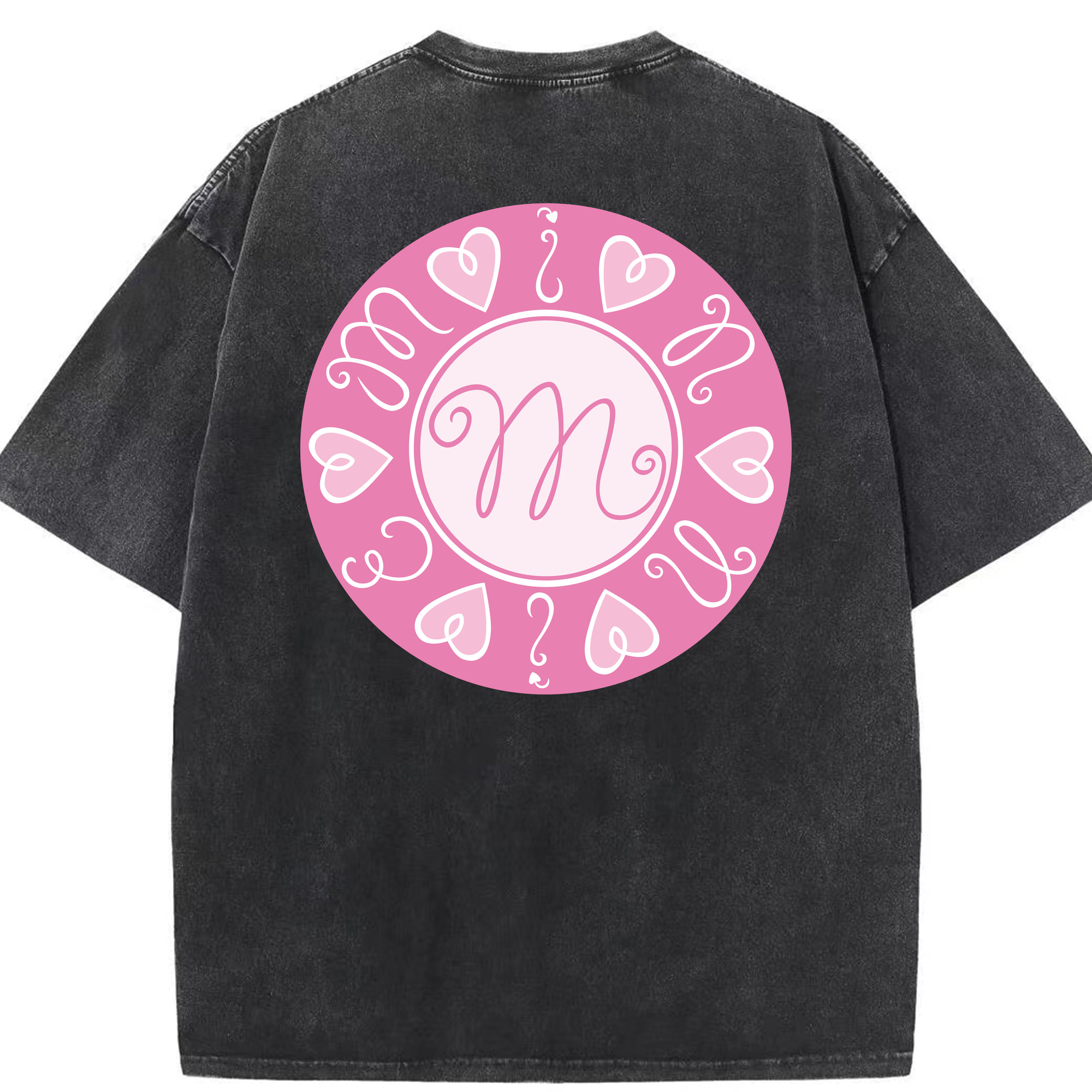 （画像用） ミッキーマウス Mickey Mouse 綿100% ヴィンテージ風 半袖Tシャツ（背面プリント）
